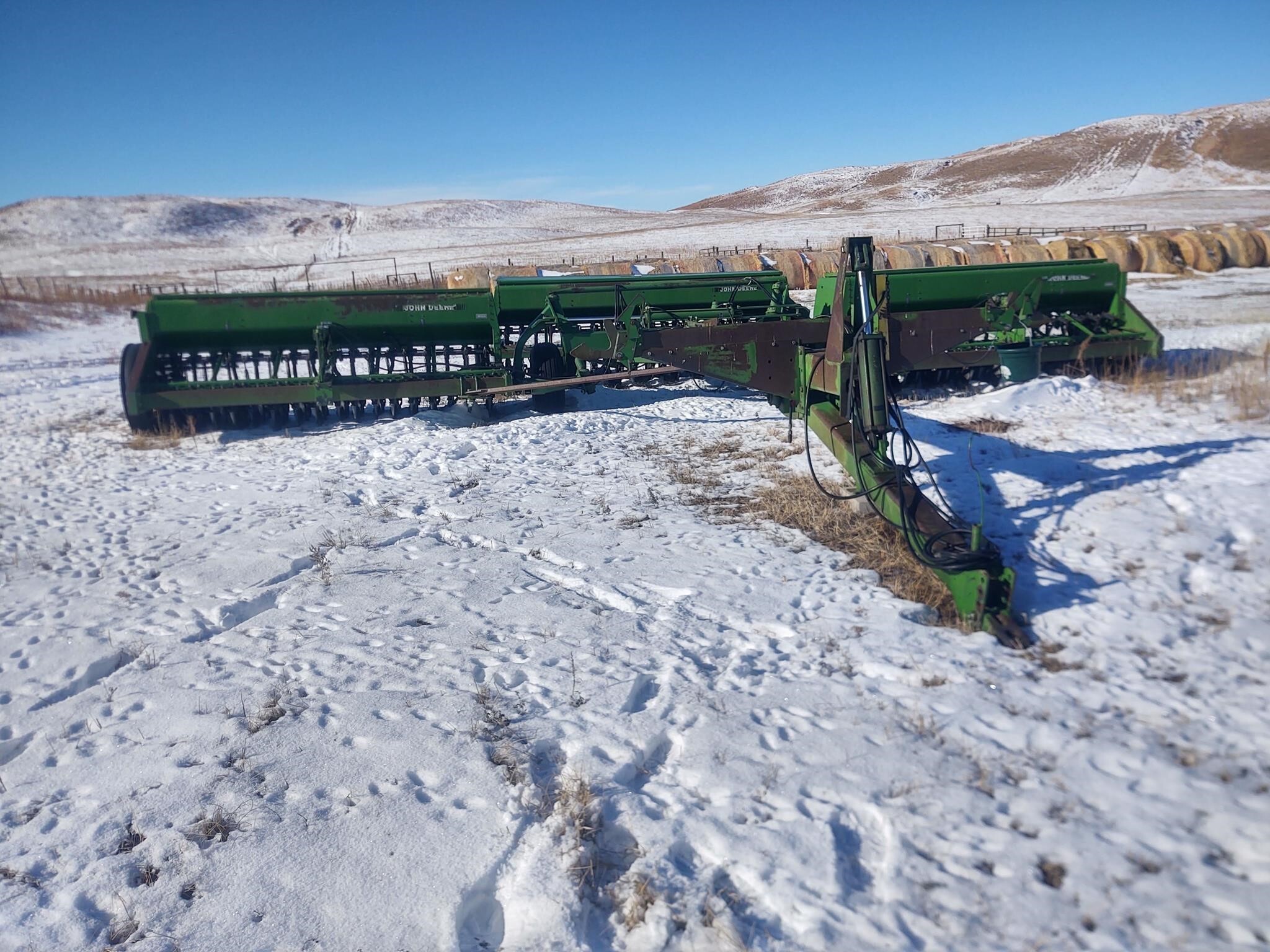 1990 John Deere 450 Drill