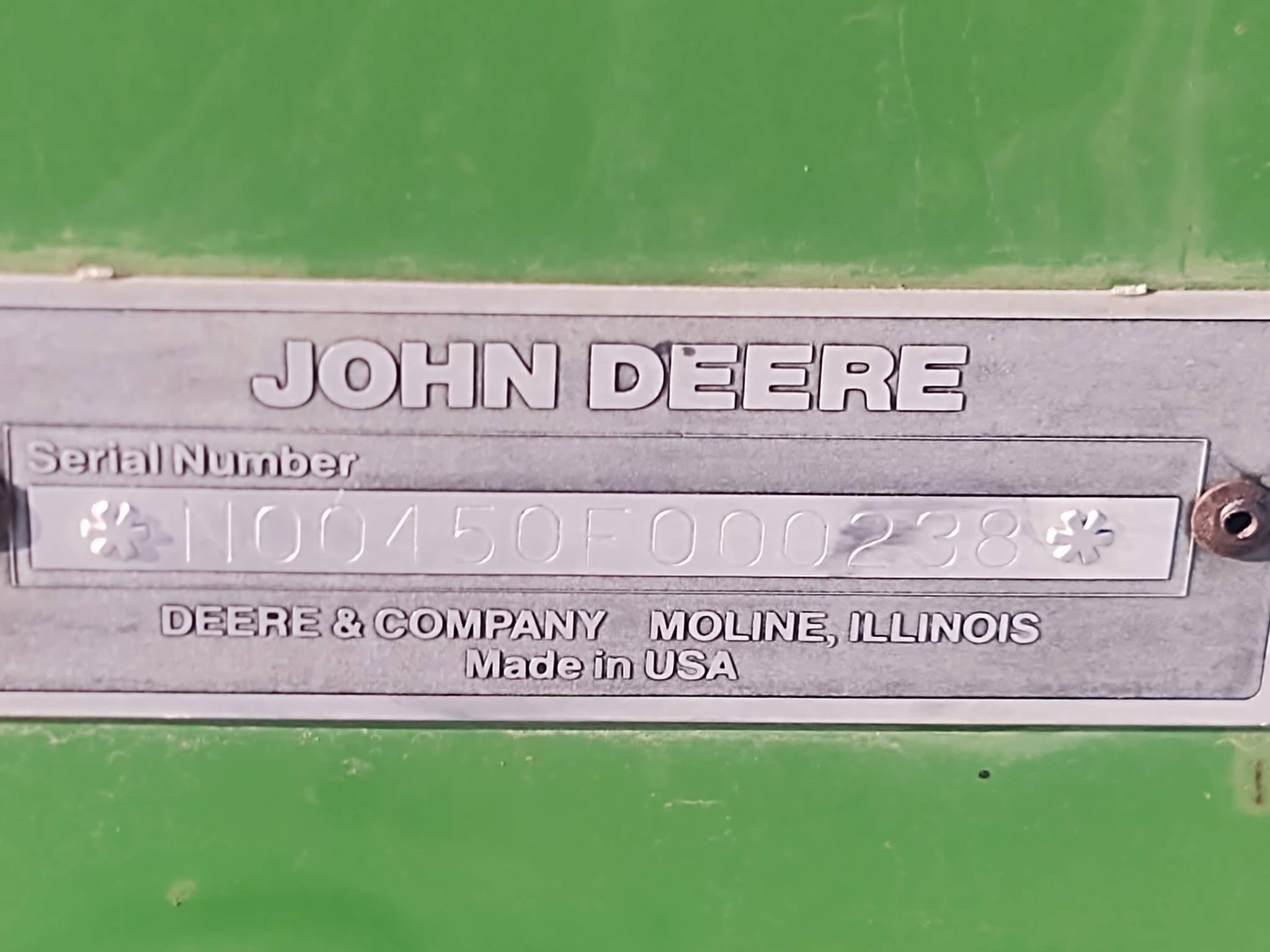 1990 John Deere 450 Drill