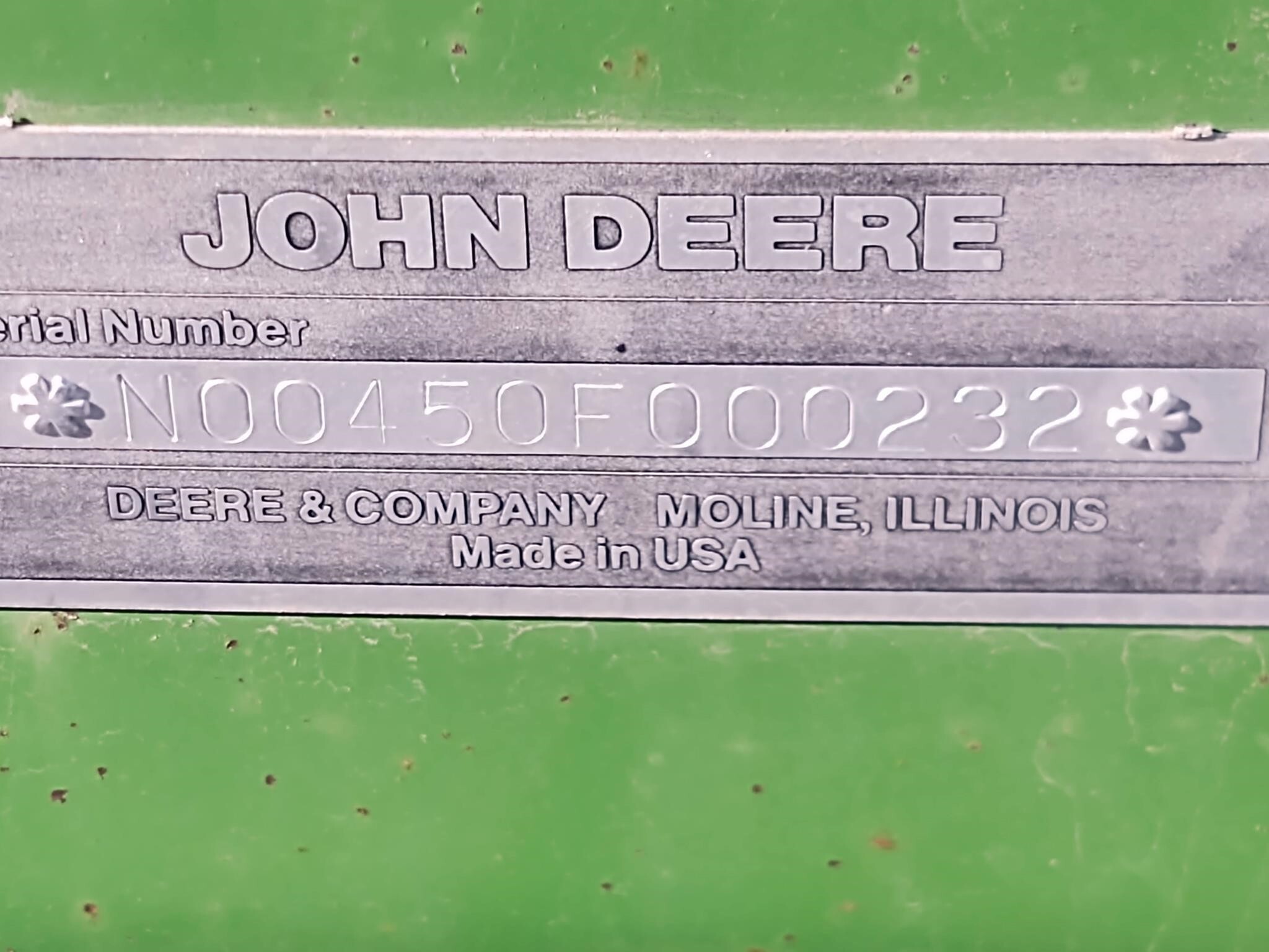 1990 John Deere 450 Drill