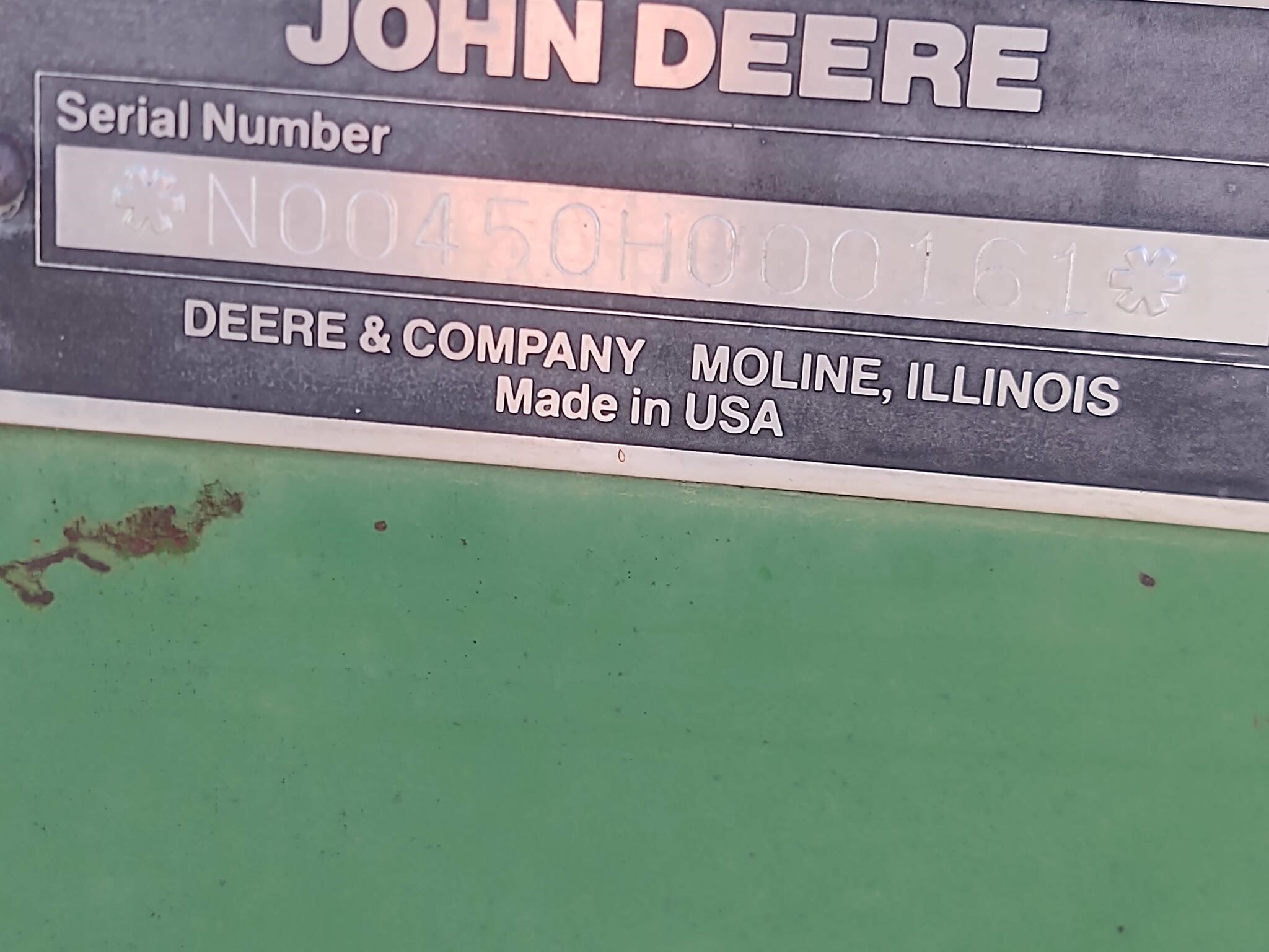 1990 John Deere 450 Drill