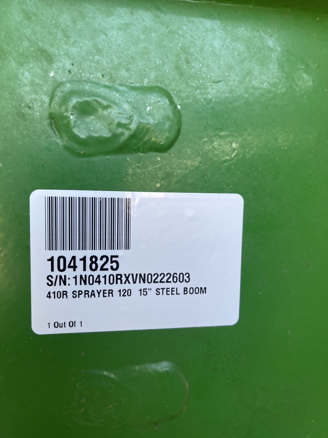 2022 John Deere 410R Self-Propelled Sprayer