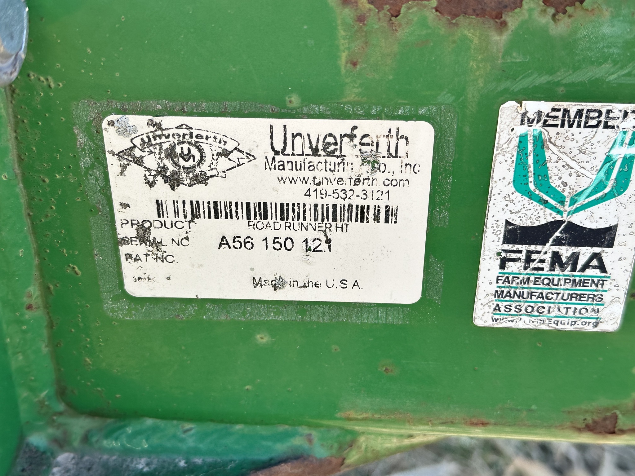 2011 Unverferth 542 Header Trailer