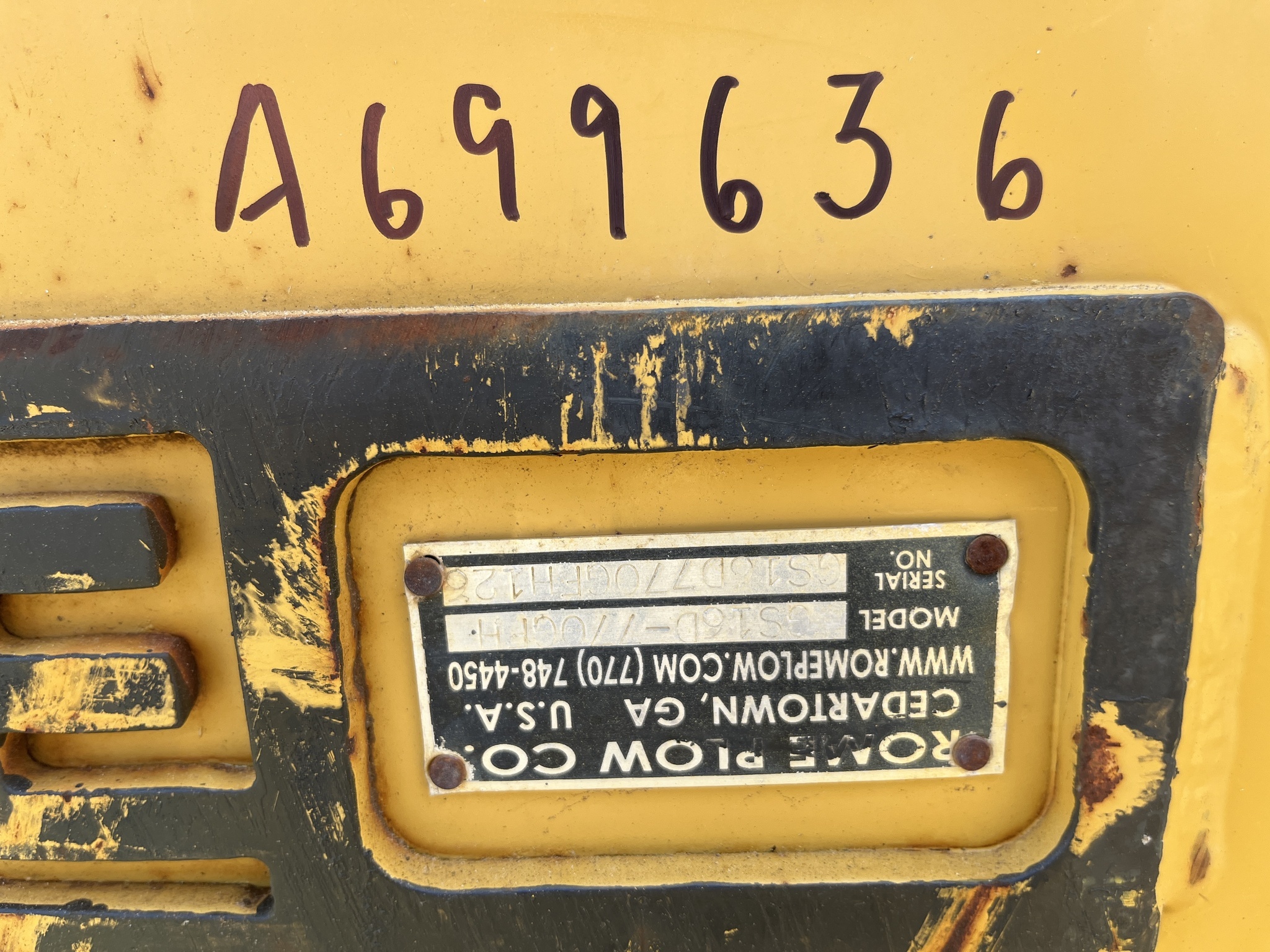 2018 Rome GS16D-770GFG SLOPER / SNOW WING Blade