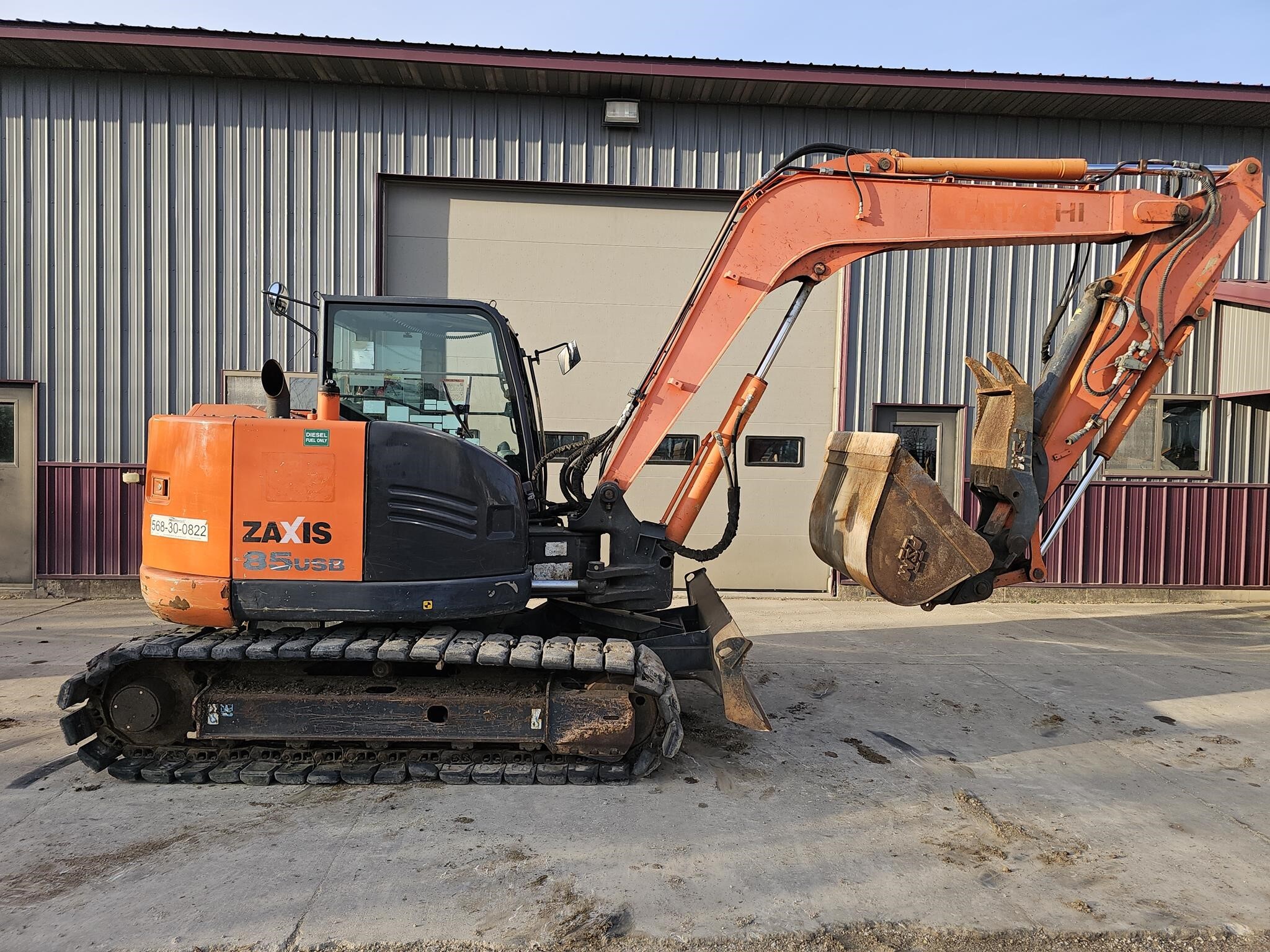 2017 Hitachi ZX85USB-5 Excavator