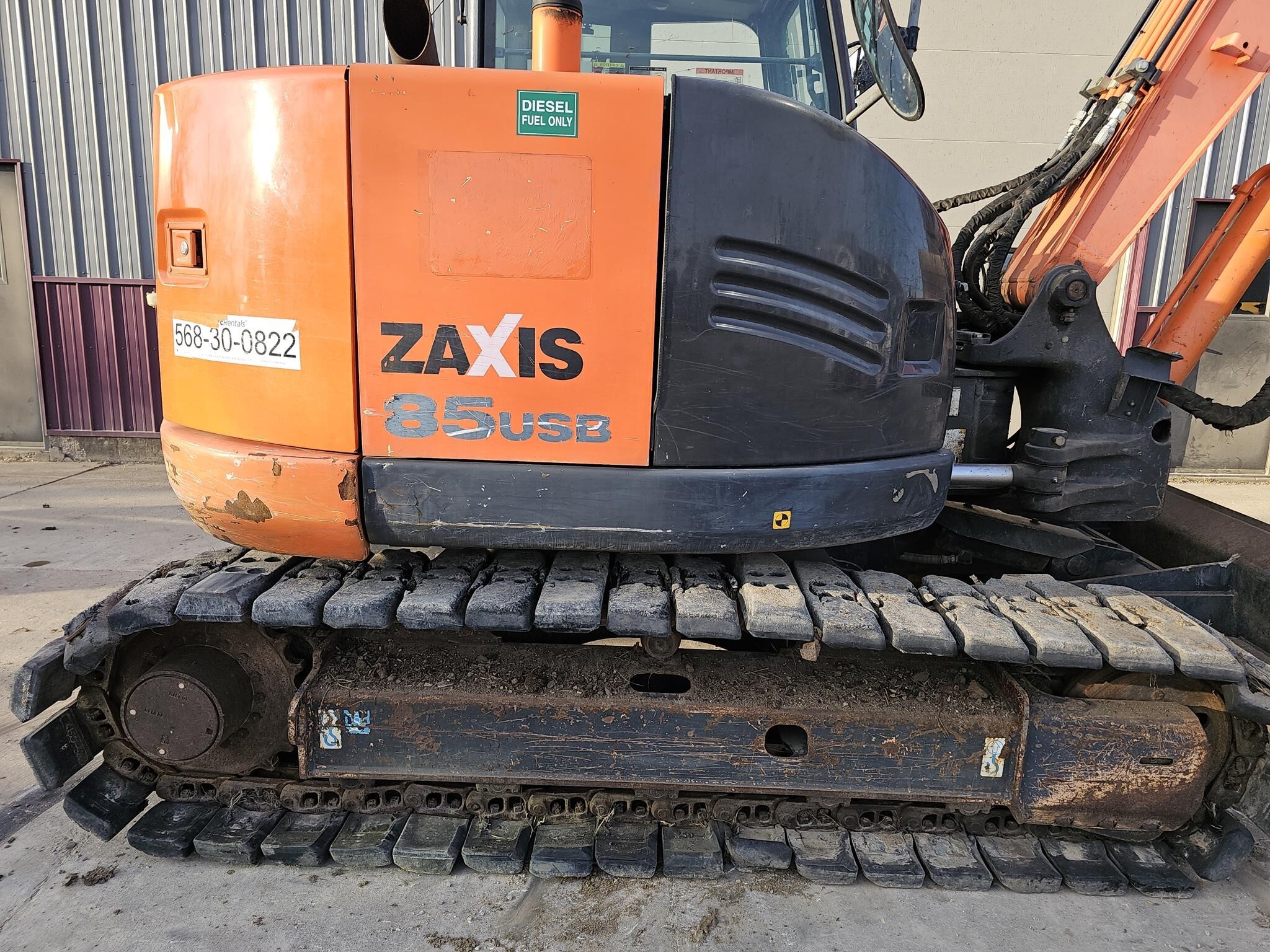 2017 Hitachi ZX85USB-5 Excavator