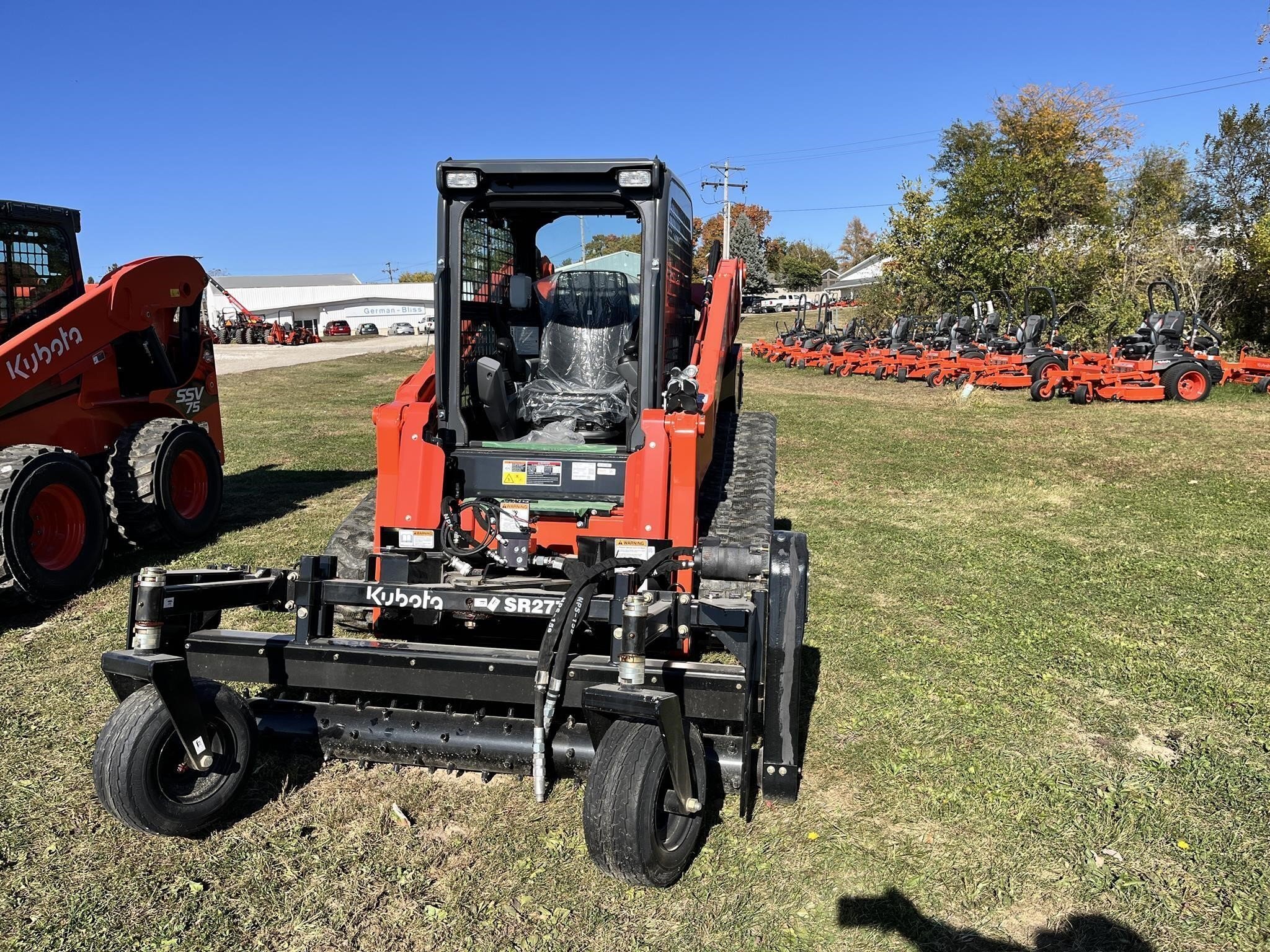 2023 Kubota SR2772 Loader and Skid Steer Attachment