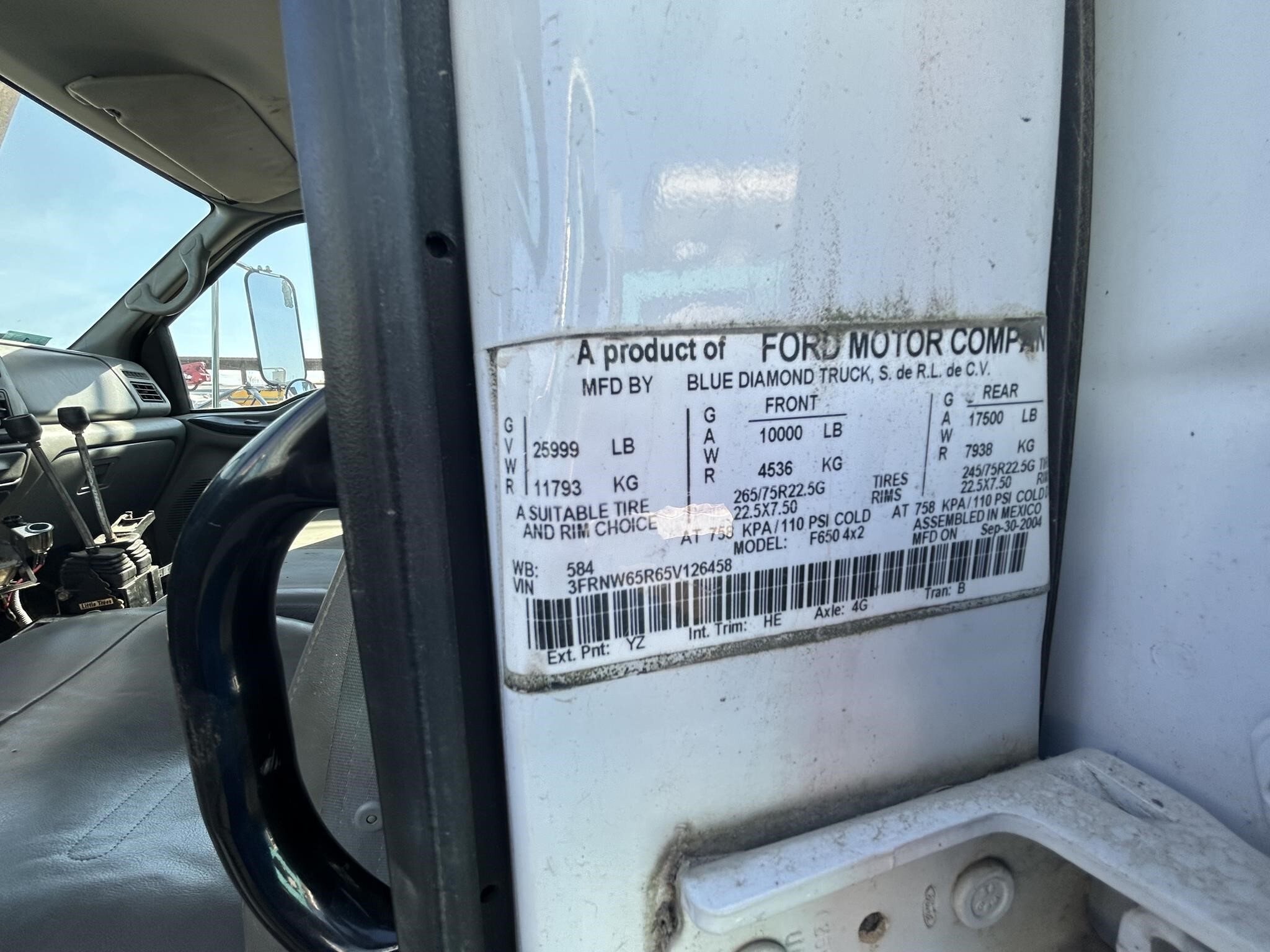 2005 Ford F-650 Pickup