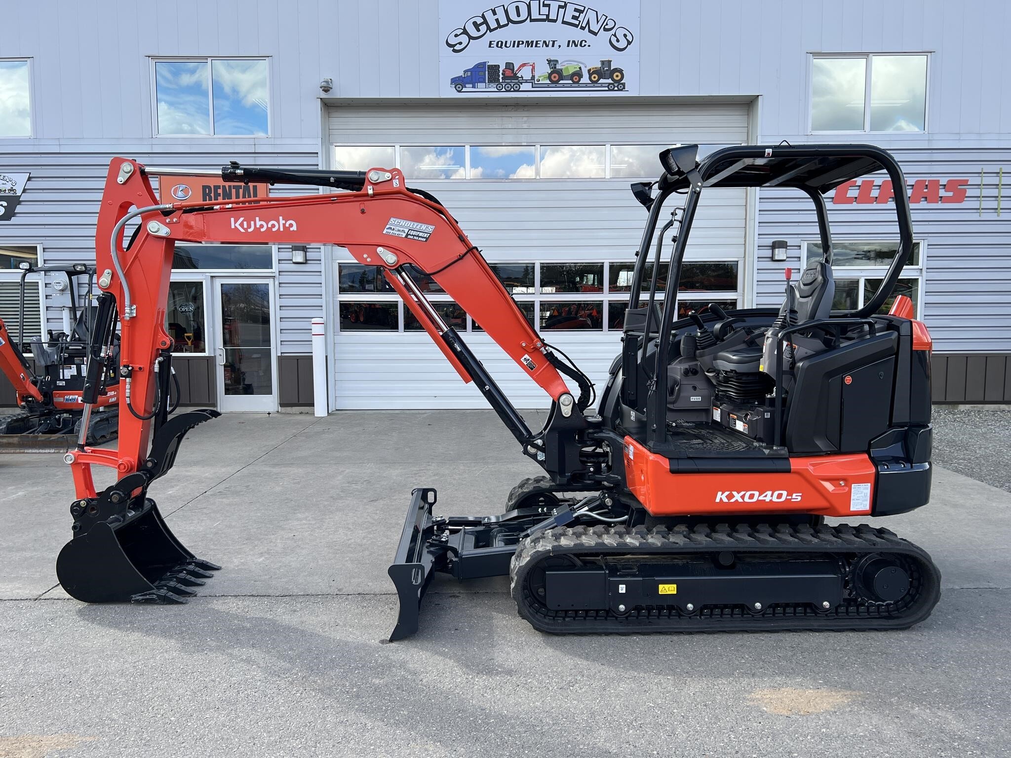 2026 Kubota KX040-5 Mini Excavator
