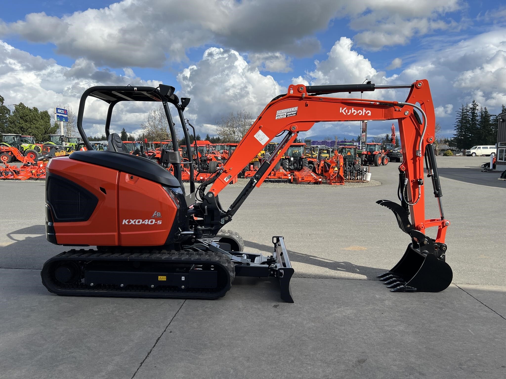2026 Kubota KX040-5 Mini Excavator