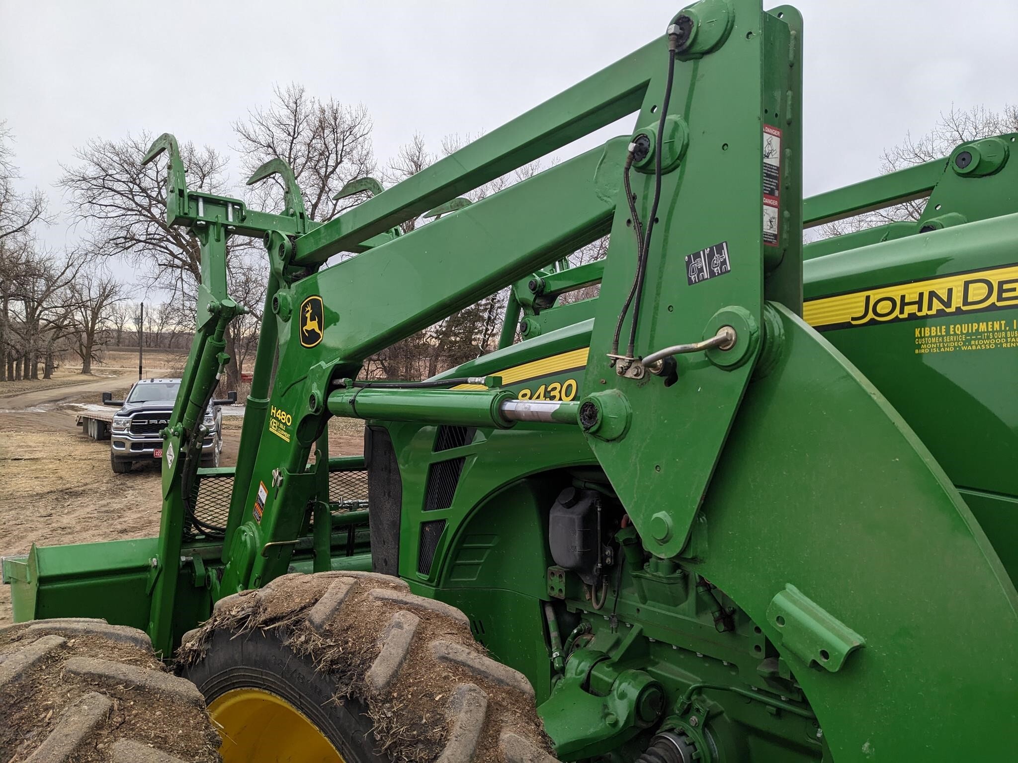 2014 John Deere H480 Front End Loader