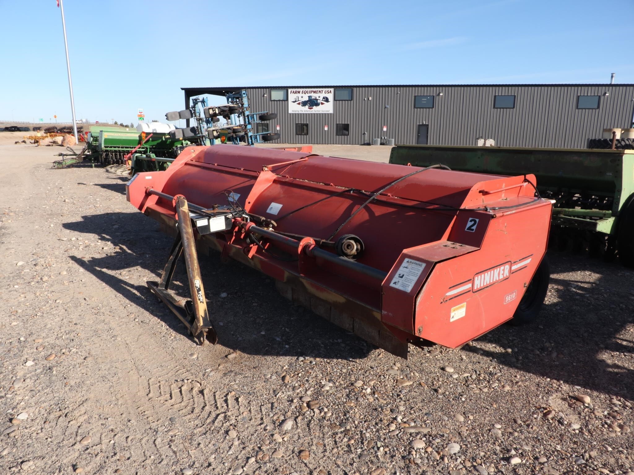 2008 Hiniker 5610 Flail Choppers / Stalk Chopper