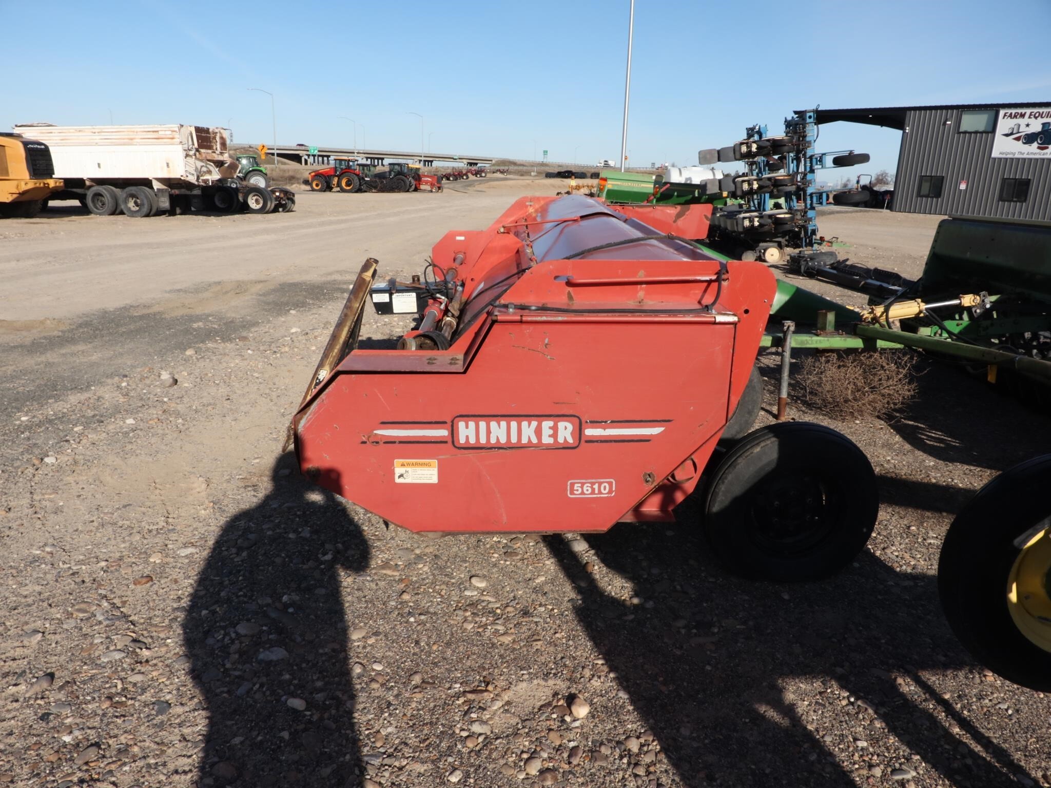 2008 Hiniker 5610 Flail Choppers / Stalk Chopper