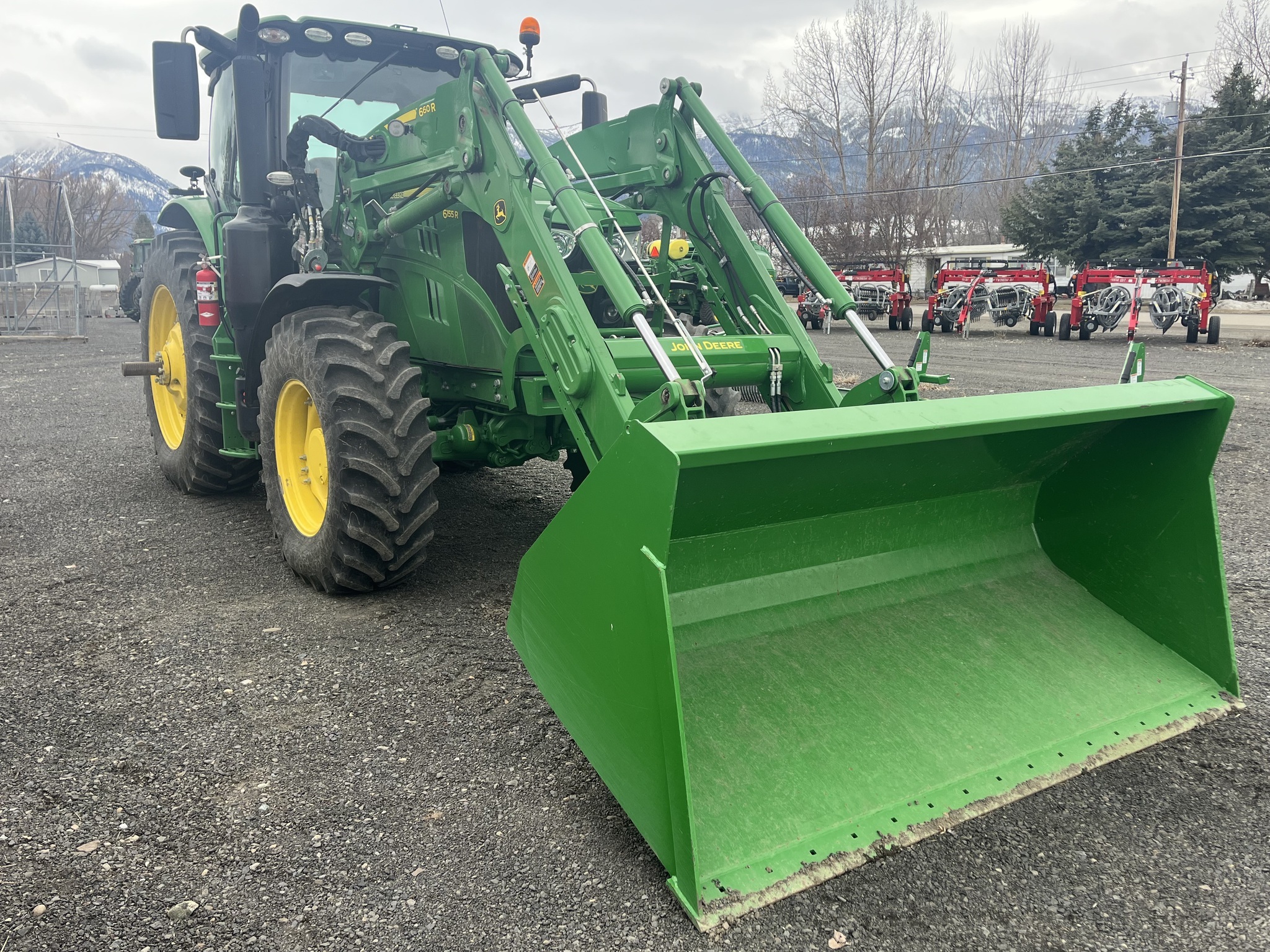 2016 John Deere 6155R Tractor