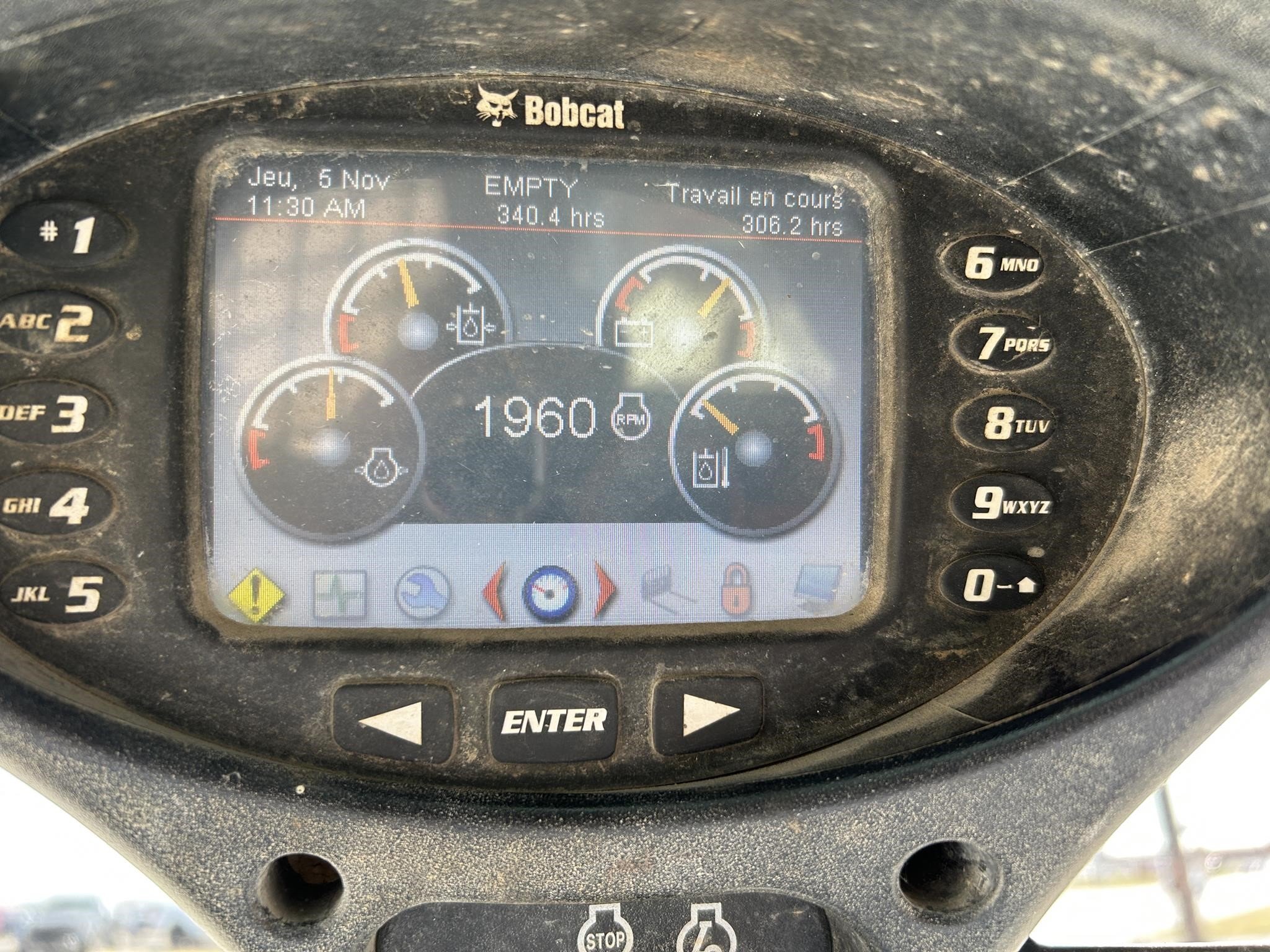 2013 Bobcat T550 Skid Steer