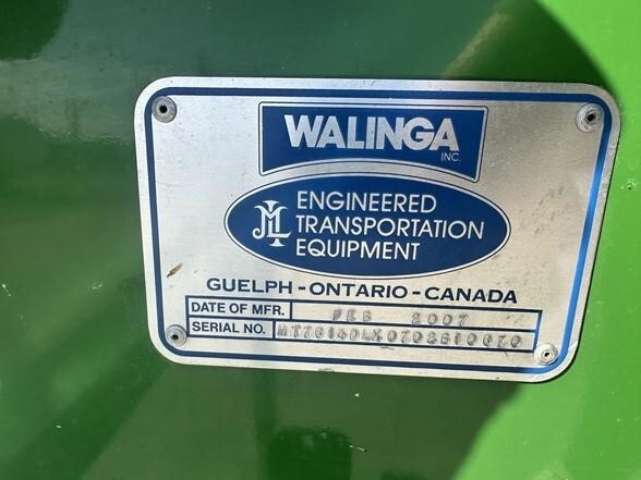 2007 Walinga AGRI-VAC 7614DLX Grain Vac