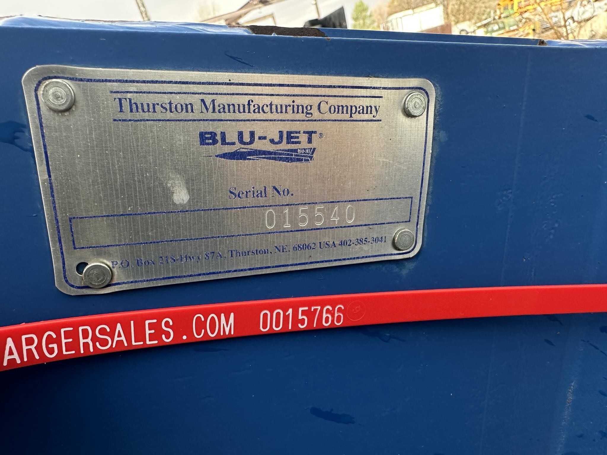 2012 Blu-Jet Sub Tiller II In-Line Ripper