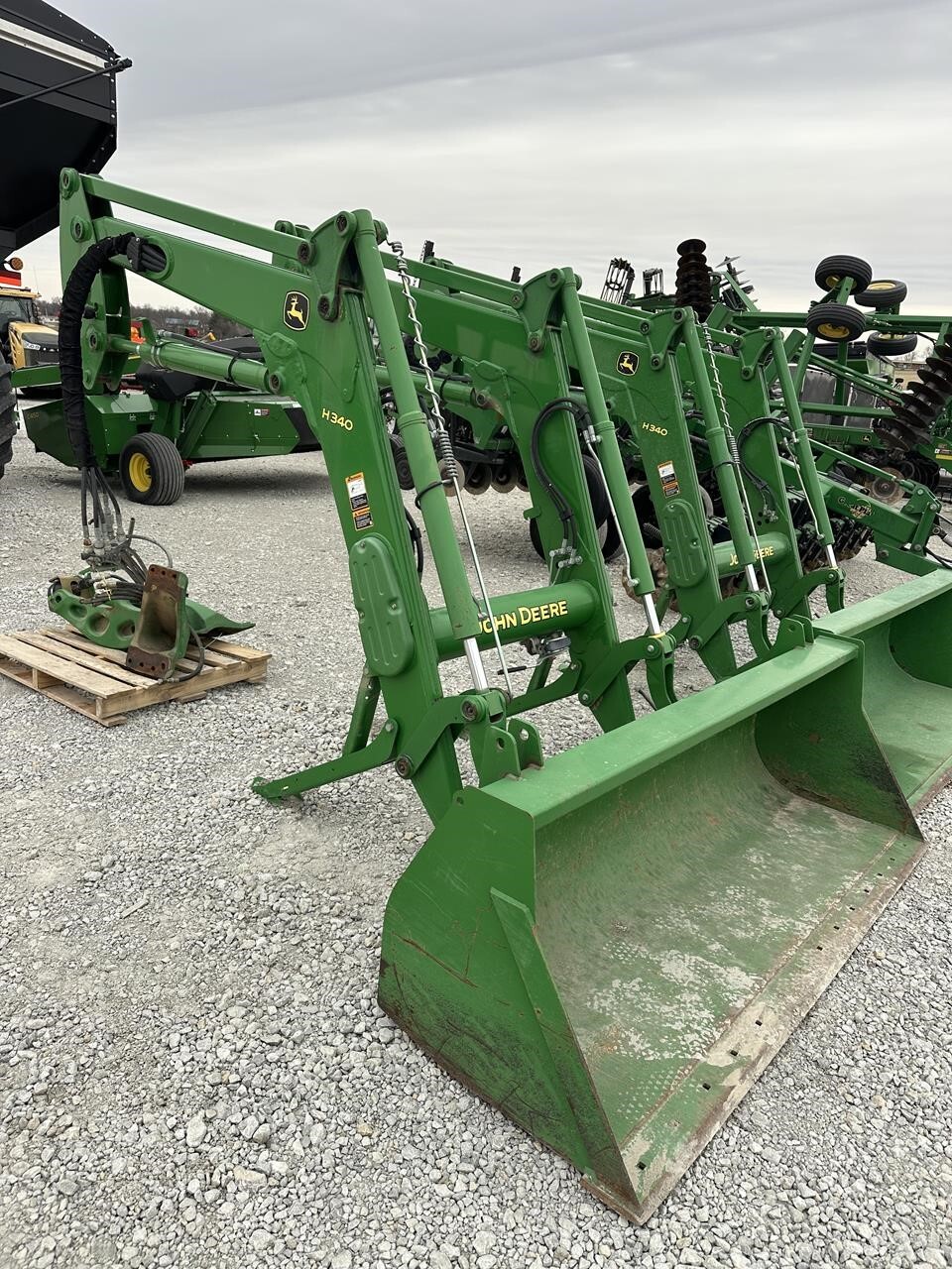 2013 John Deere H340 Front End Loader