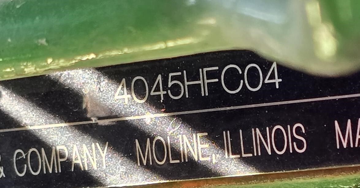 2021 John Deere 4045T Irrigation
