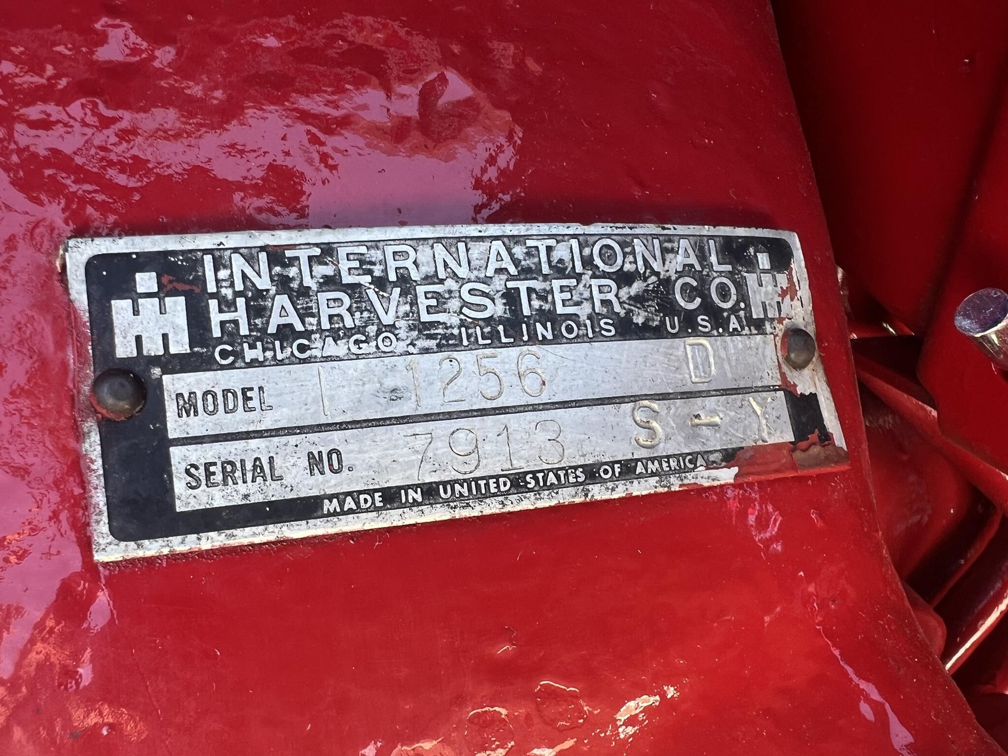 1968 International 1256 Tractor