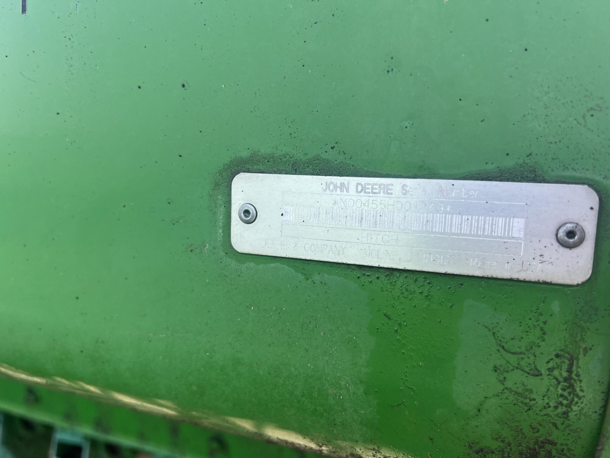 1993 John Deere 455 Drill