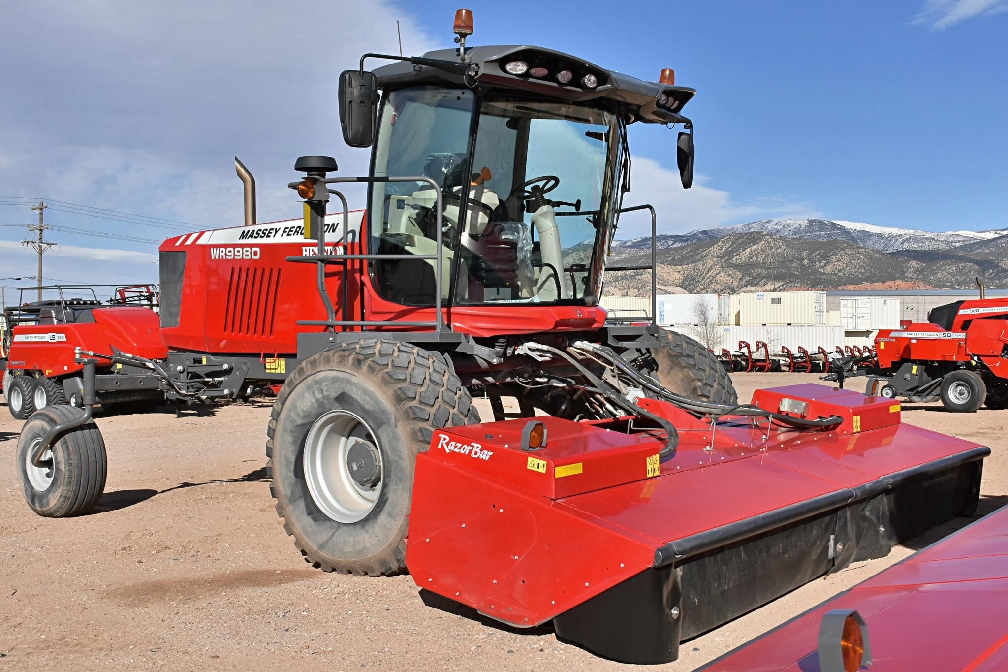 2022 Massey Ferguson WR9980 Self-Propelled Windrowers and Swather