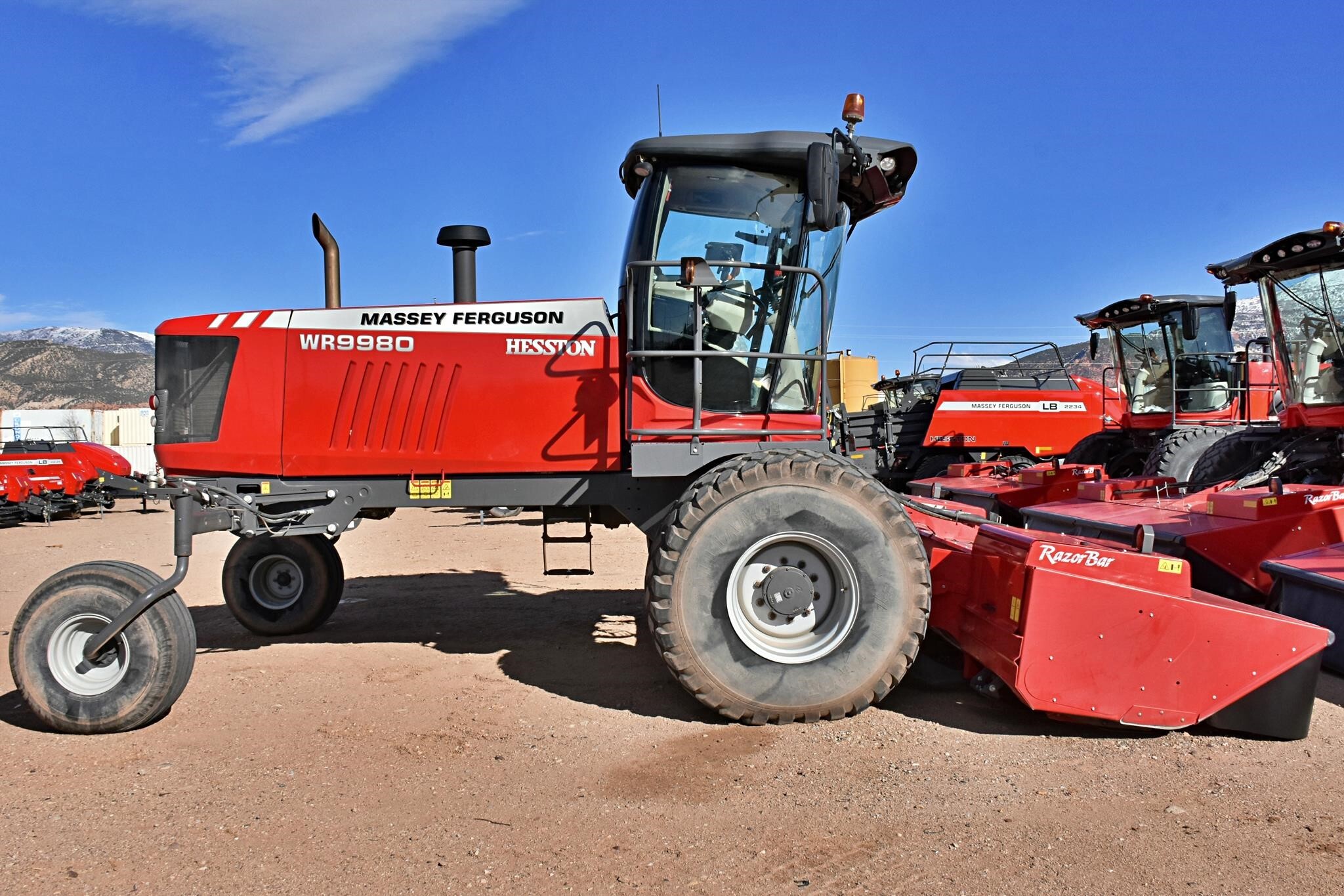 2022 Massey Ferguson WR9980 Self-Propelled Windrowers and Swather