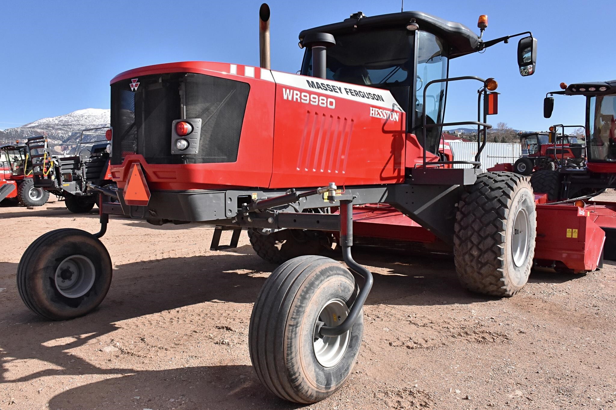 2022 Massey Ferguson WR9980 Self-Propelled Windrowers and Swather