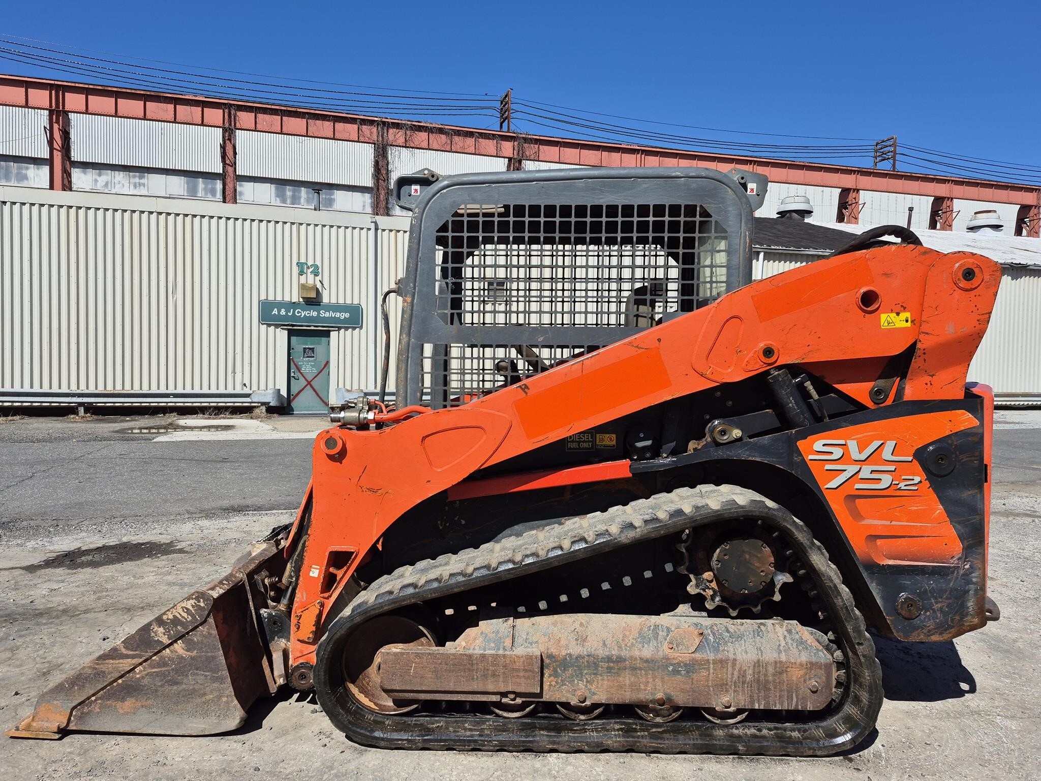 2018 Kubota SVL75 Skid Steer