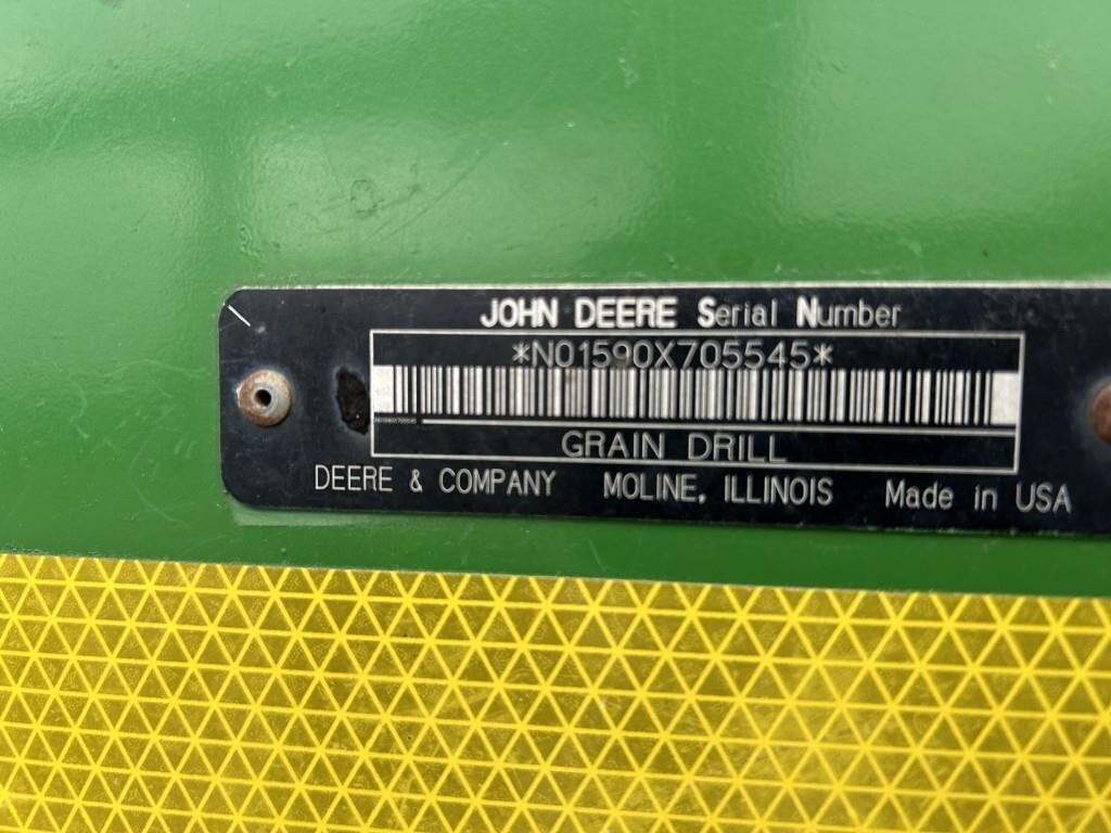  John Deere 1590 Drill