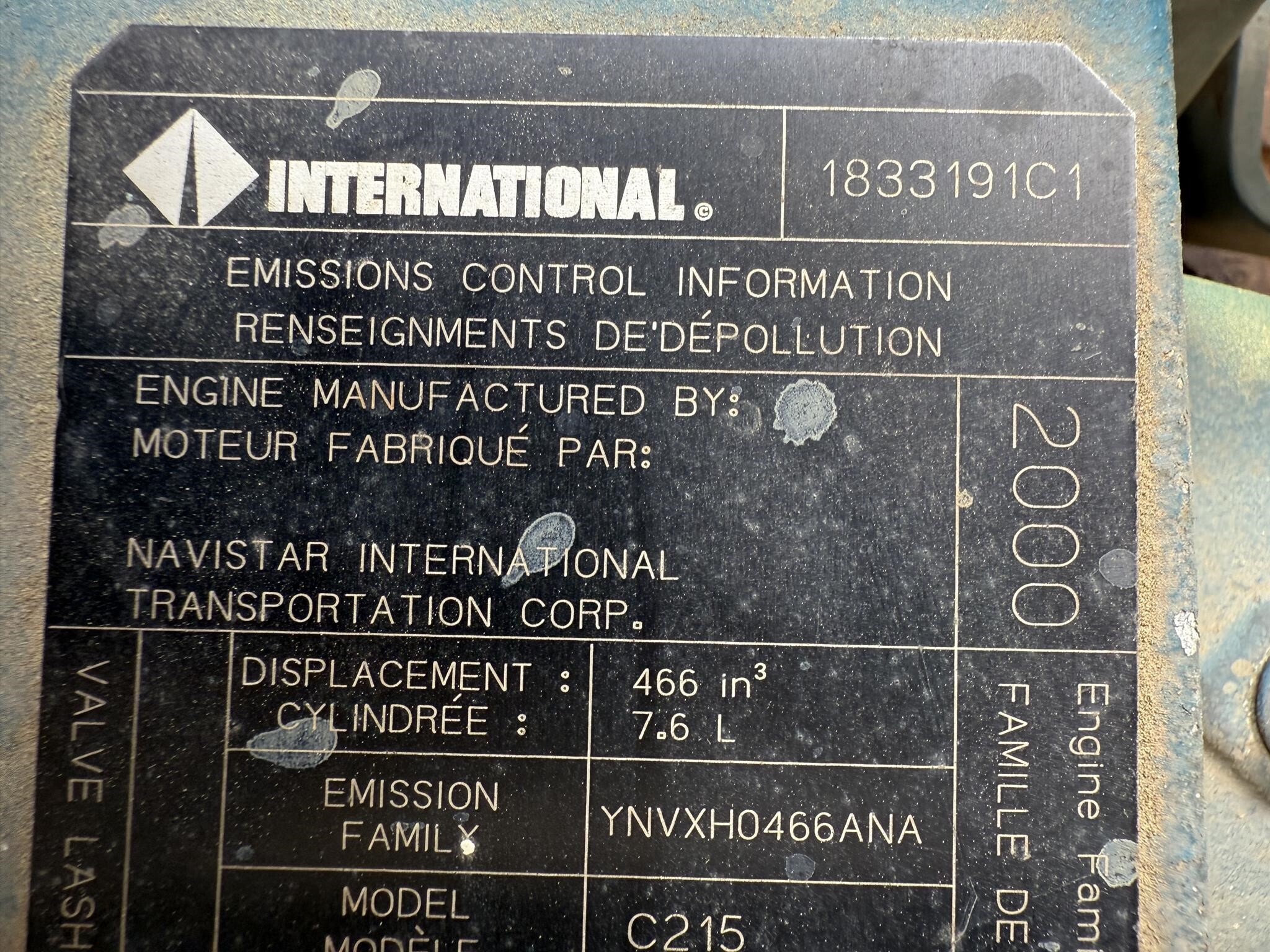 2000 International 4700 Dump Trucks/Trailer