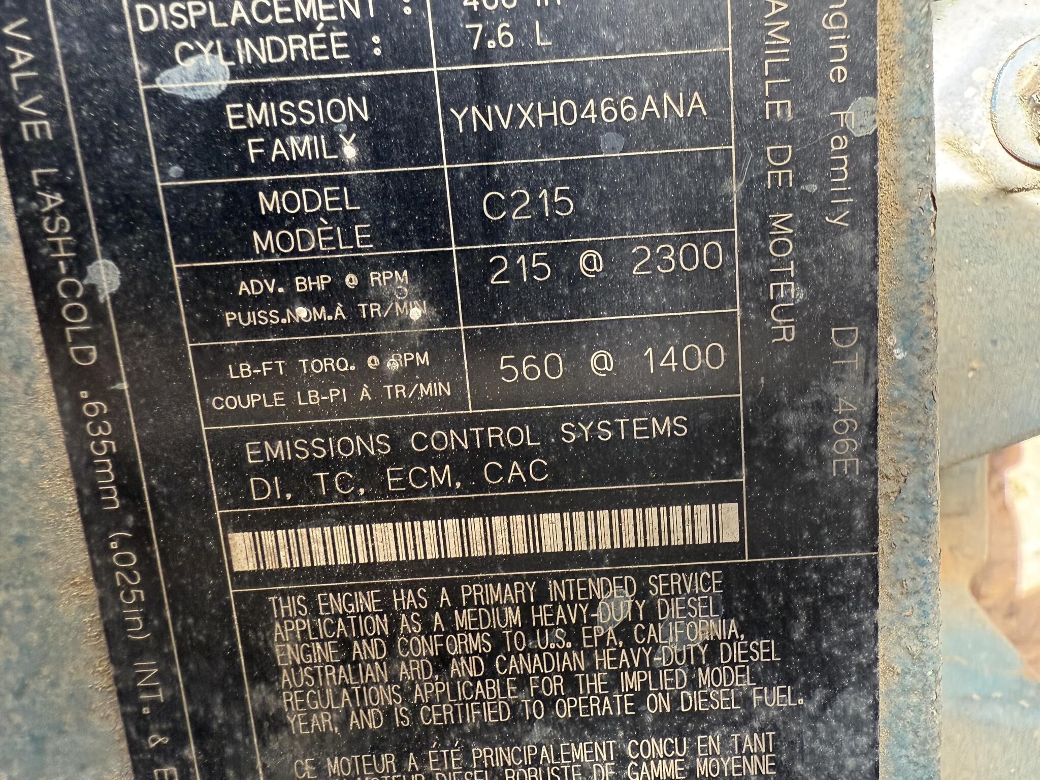 2000 International 4700 Dump Trucks/Trailer