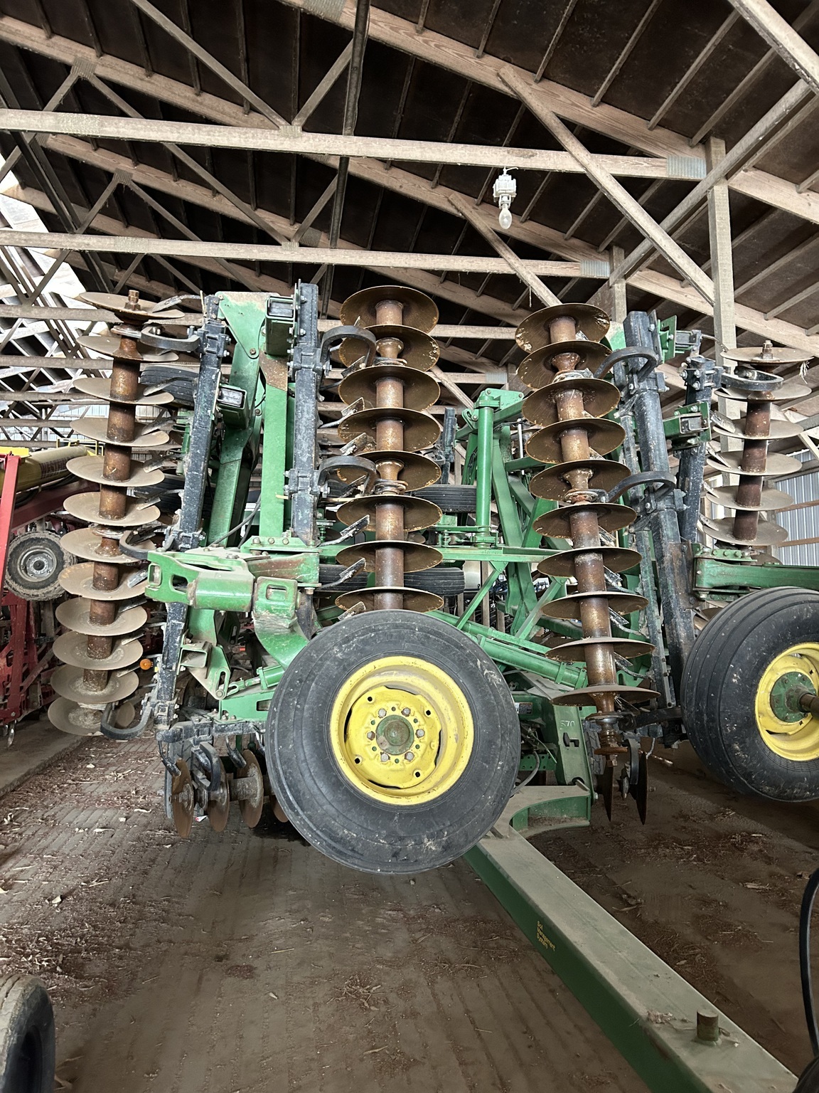 2008 John Deere 637 Disk