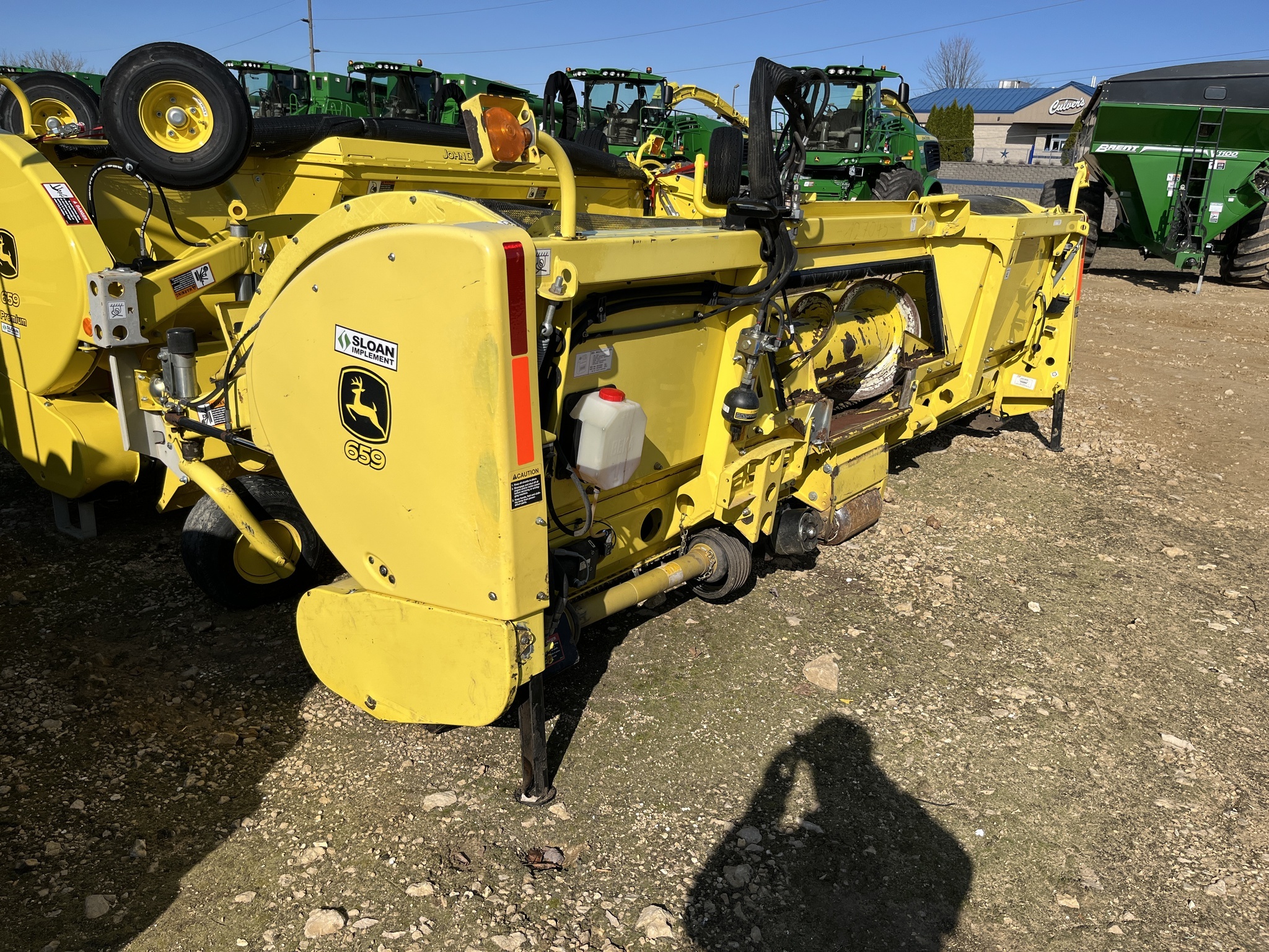 2016 John Deere 659 Forage Harvester Head