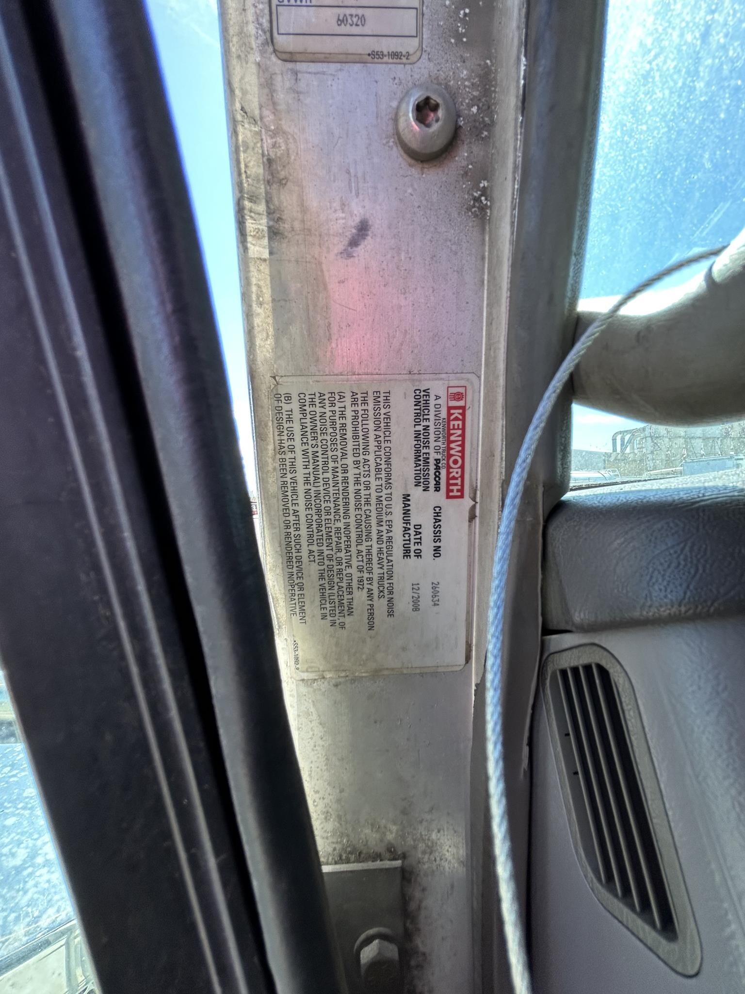 2009 Kenworth T800 Grain Truck