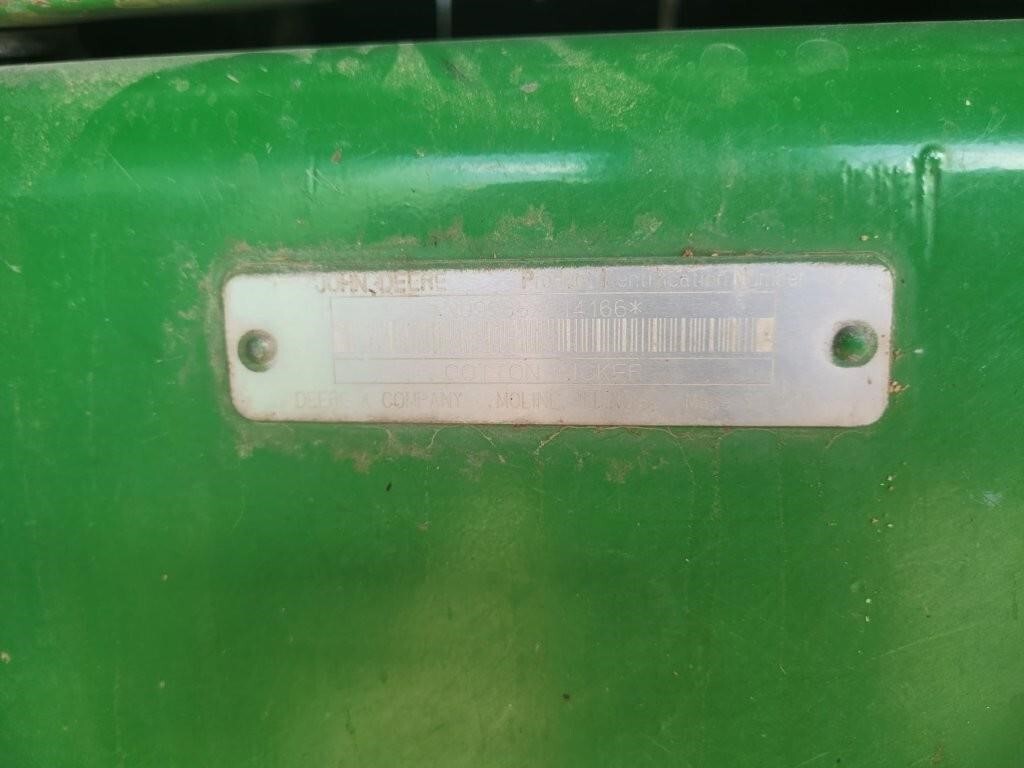 2003 John Deere 9986 Cotton Equipment