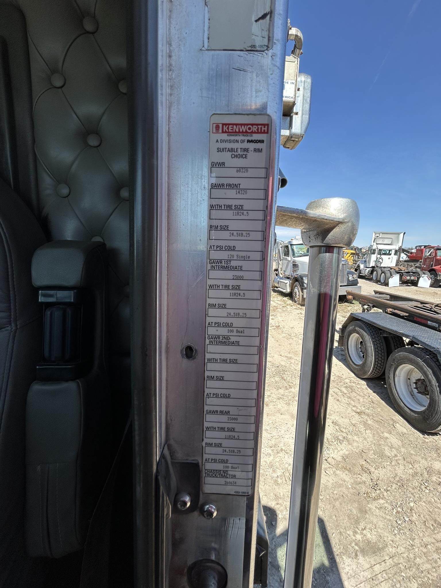2009 Kenworth T800 Grain Truck