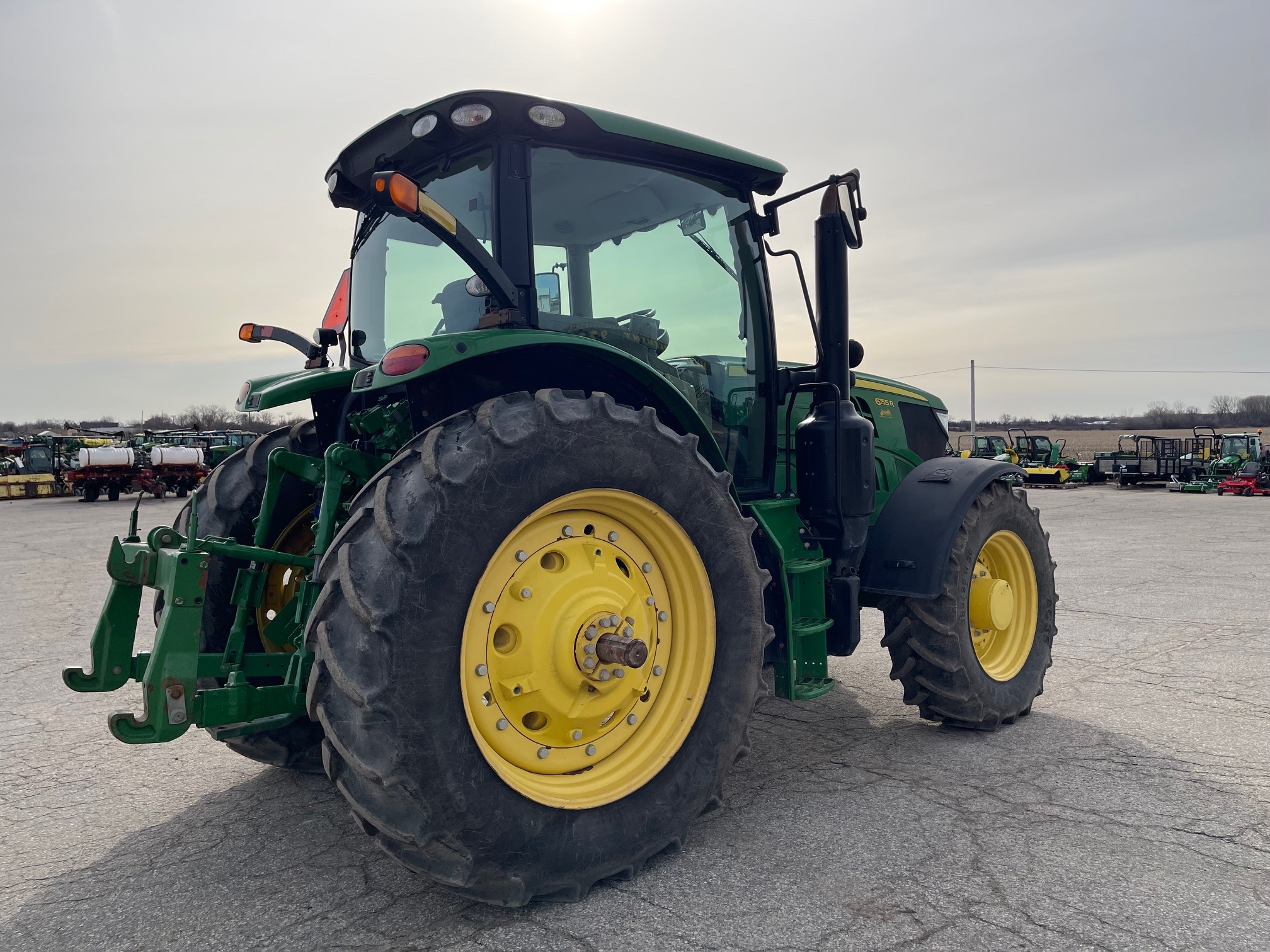 2017 John Deere 6155R Tractor