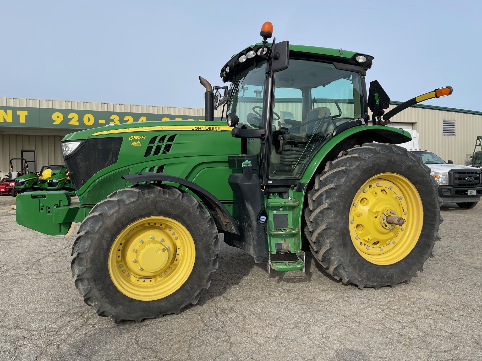 2017 John Deere 6155R Tractor