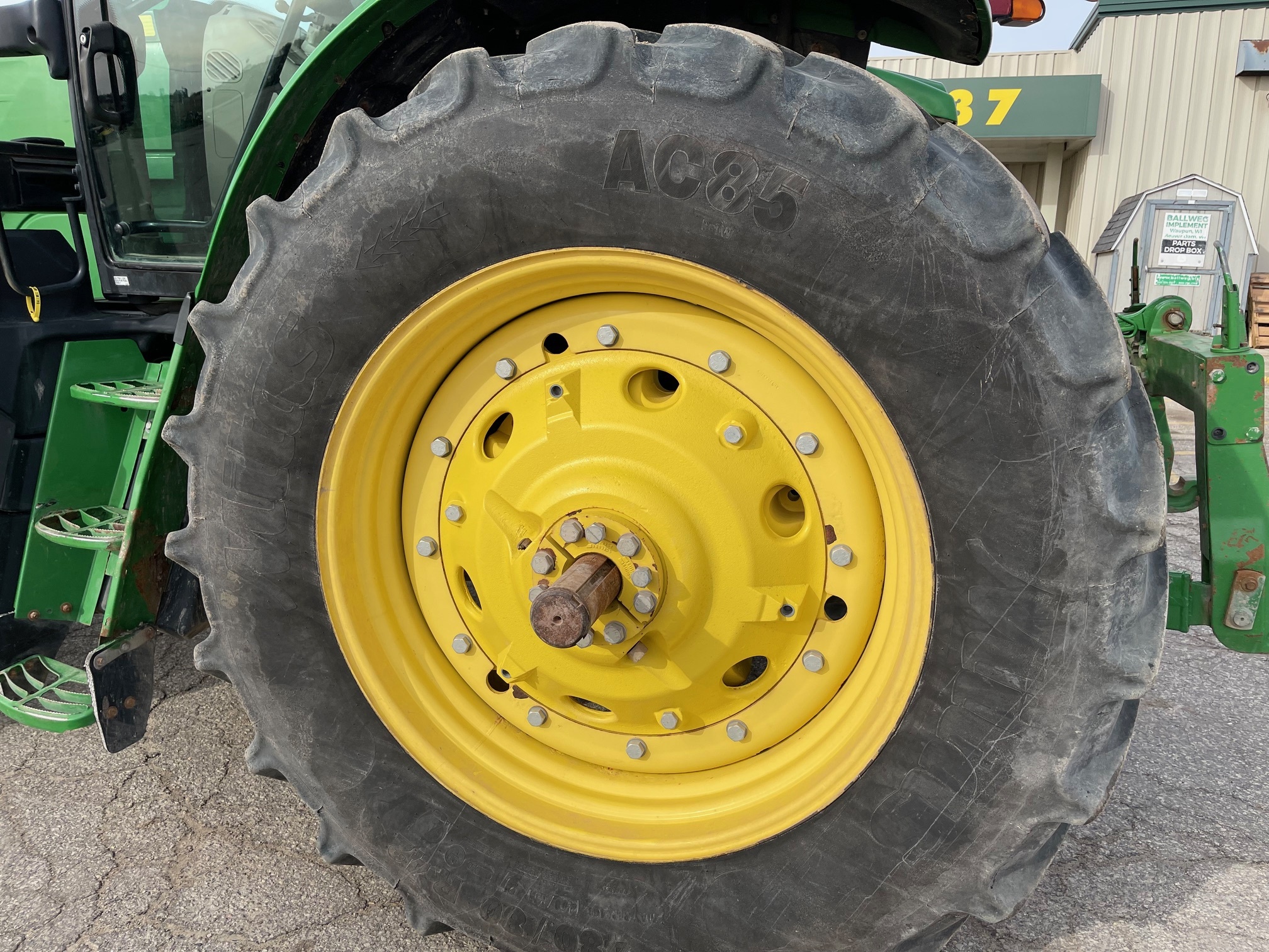 2017 John Deere 6155R Tractor