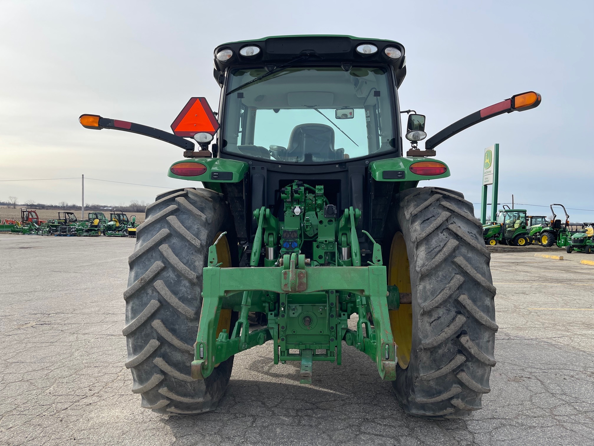 2017 John Deere 6155R Tractor