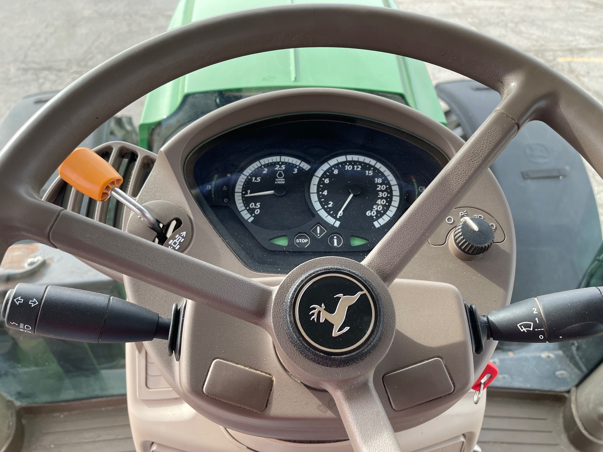 2017 John Deere 6155R Tractor