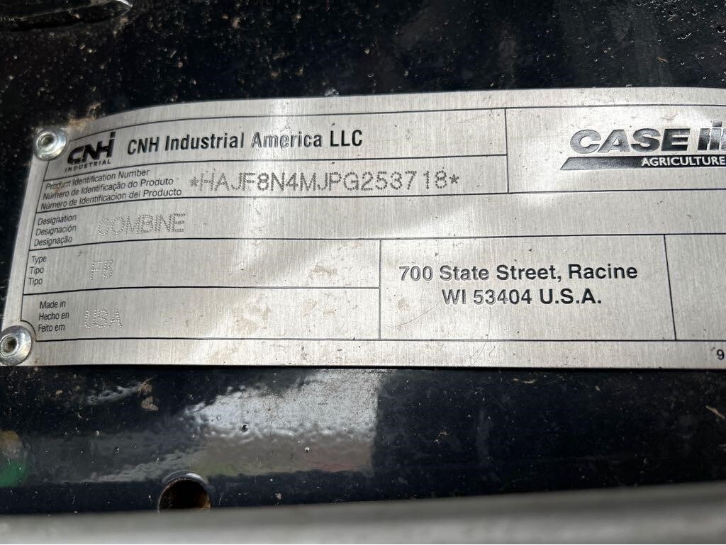 2023 Case IH 8250 Combine