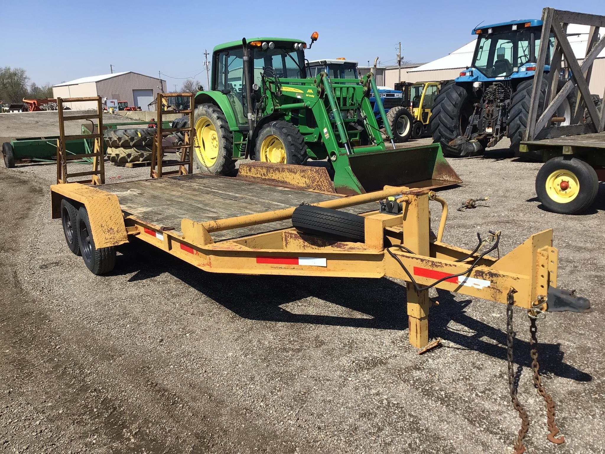 1900 Custom Built Tandem Axle Flatbed Trucks/Trailer