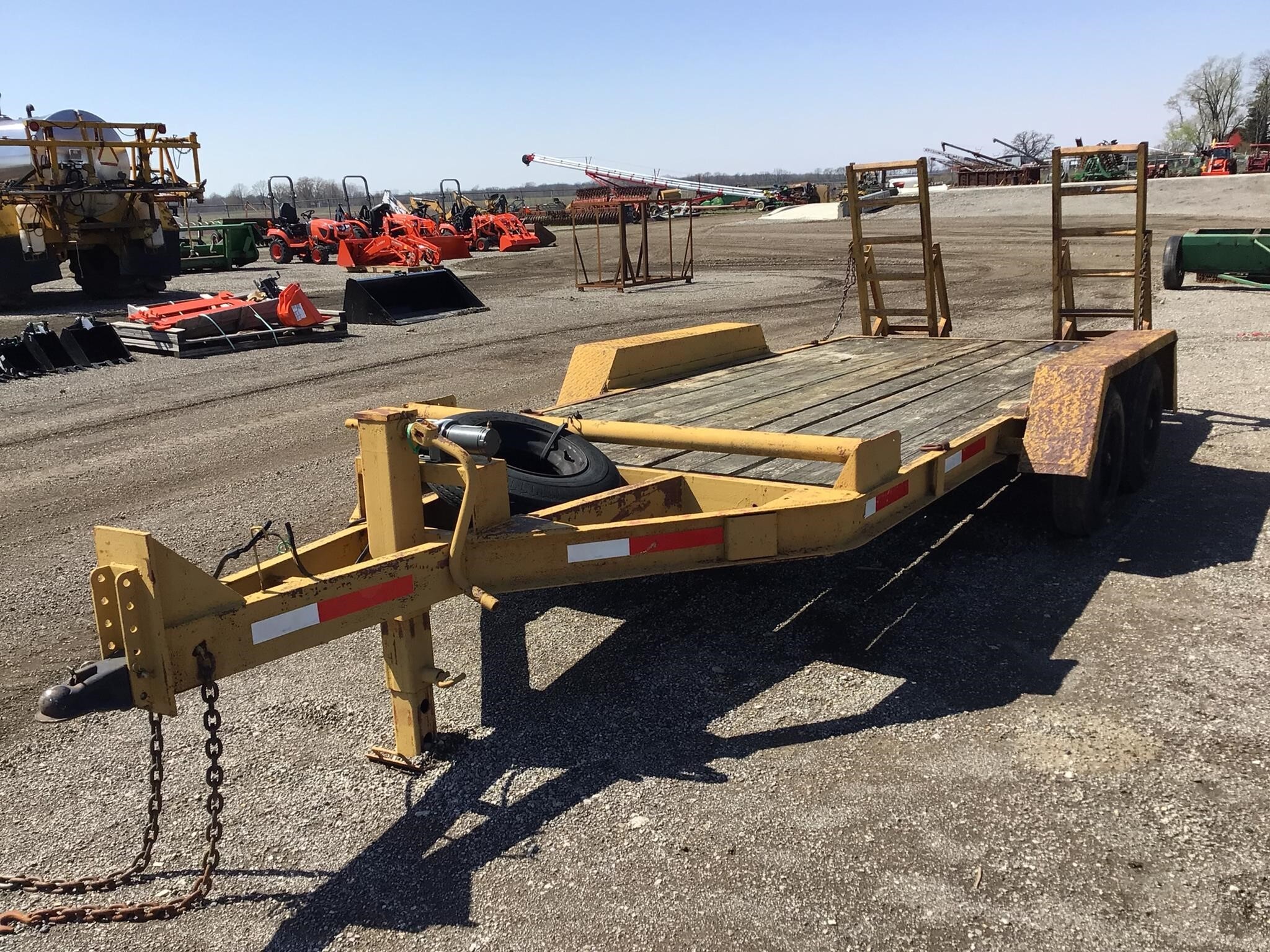 1900 Custom Built Tandem Axle Flatbed Trucks/Trailer