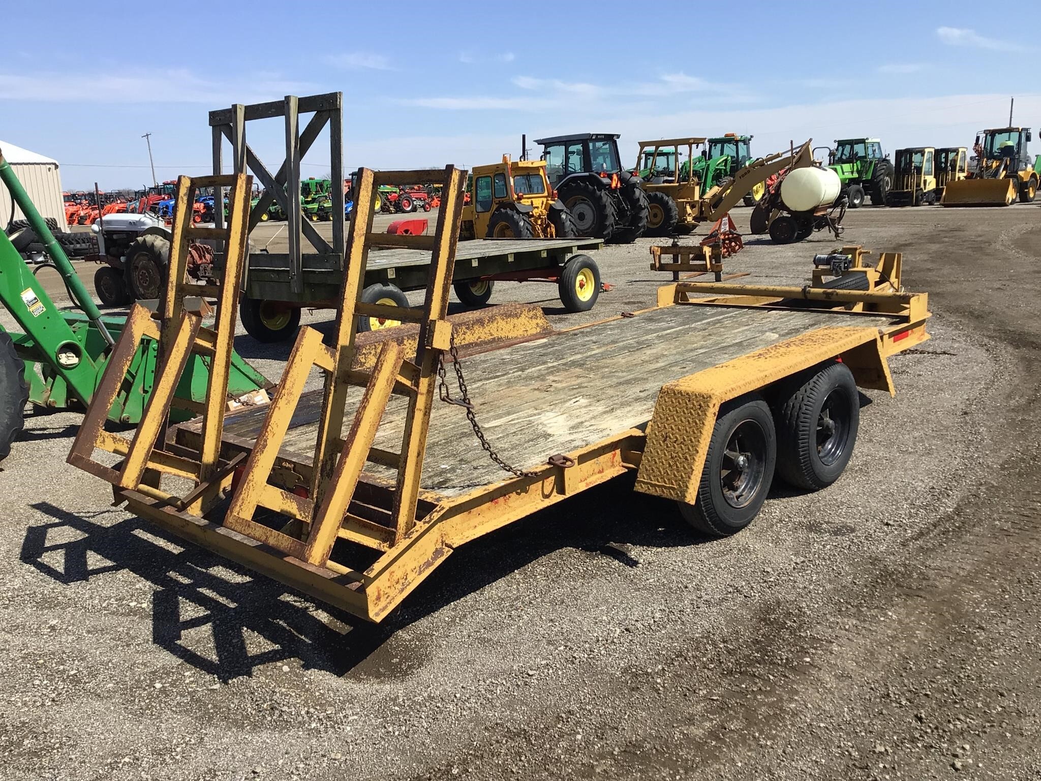 1900 Custom Built Tandem Axle Flatbed Trucks/Trailer