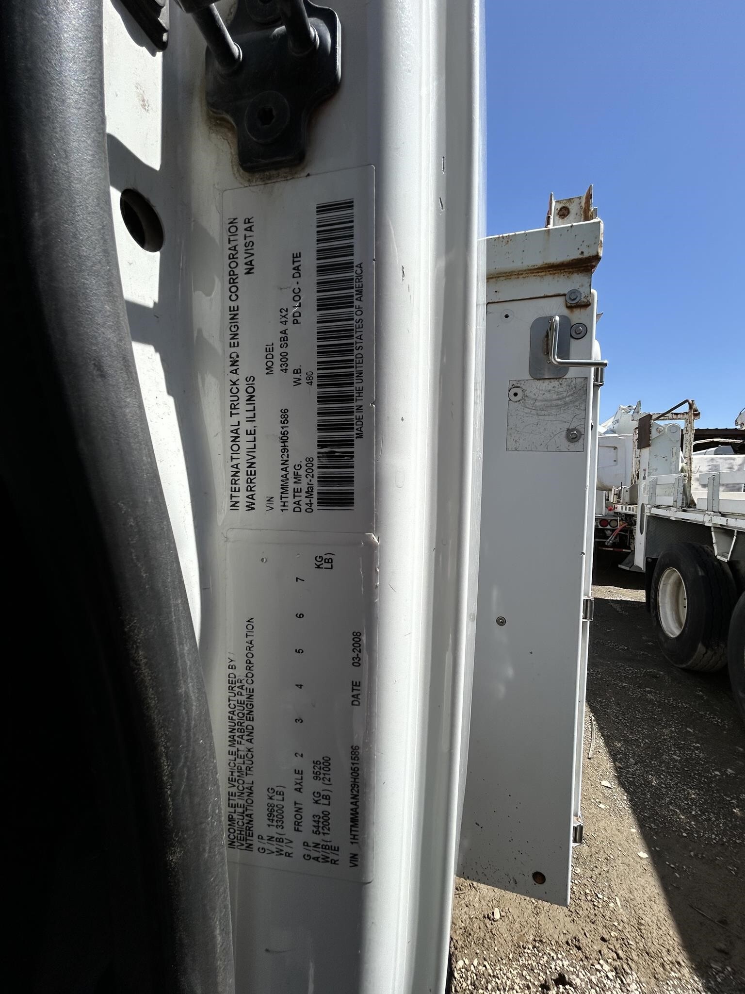 2009 MTI T40C Crane