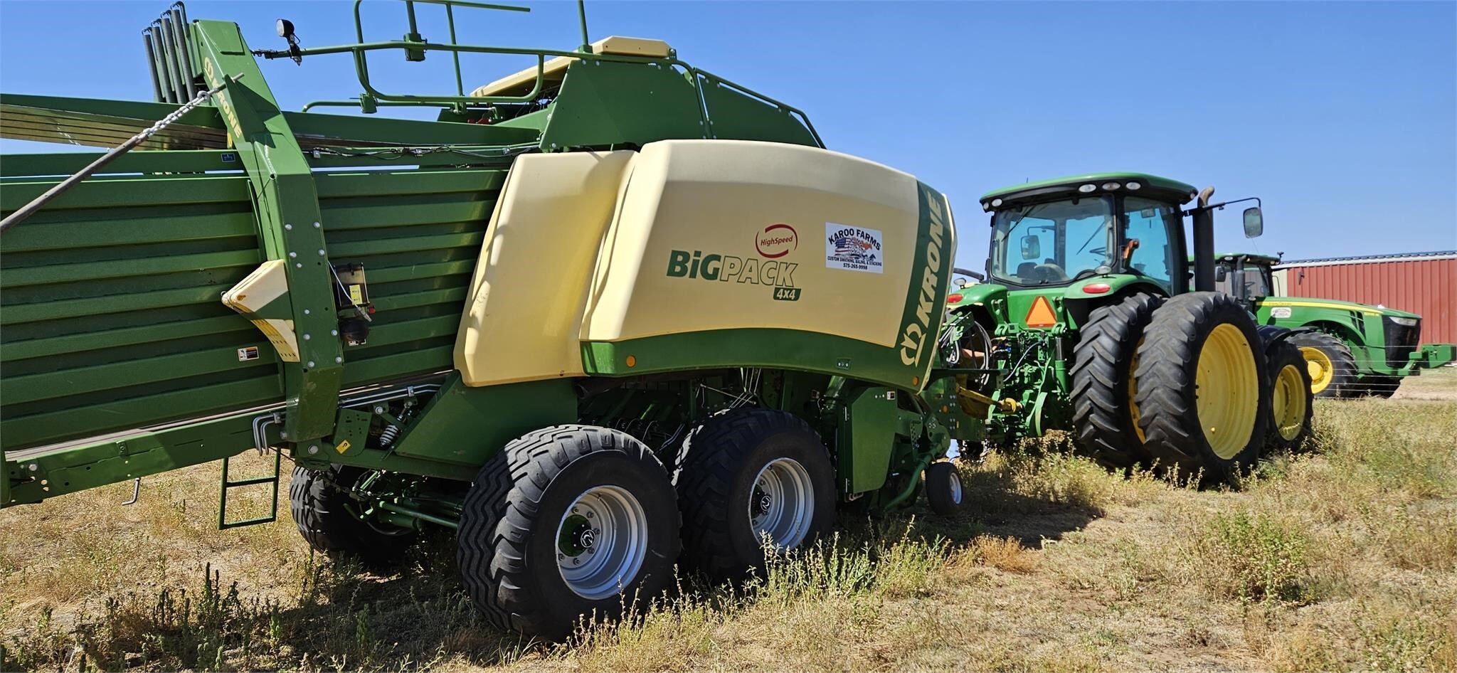  Krone BP4X4HS Big Square Baler