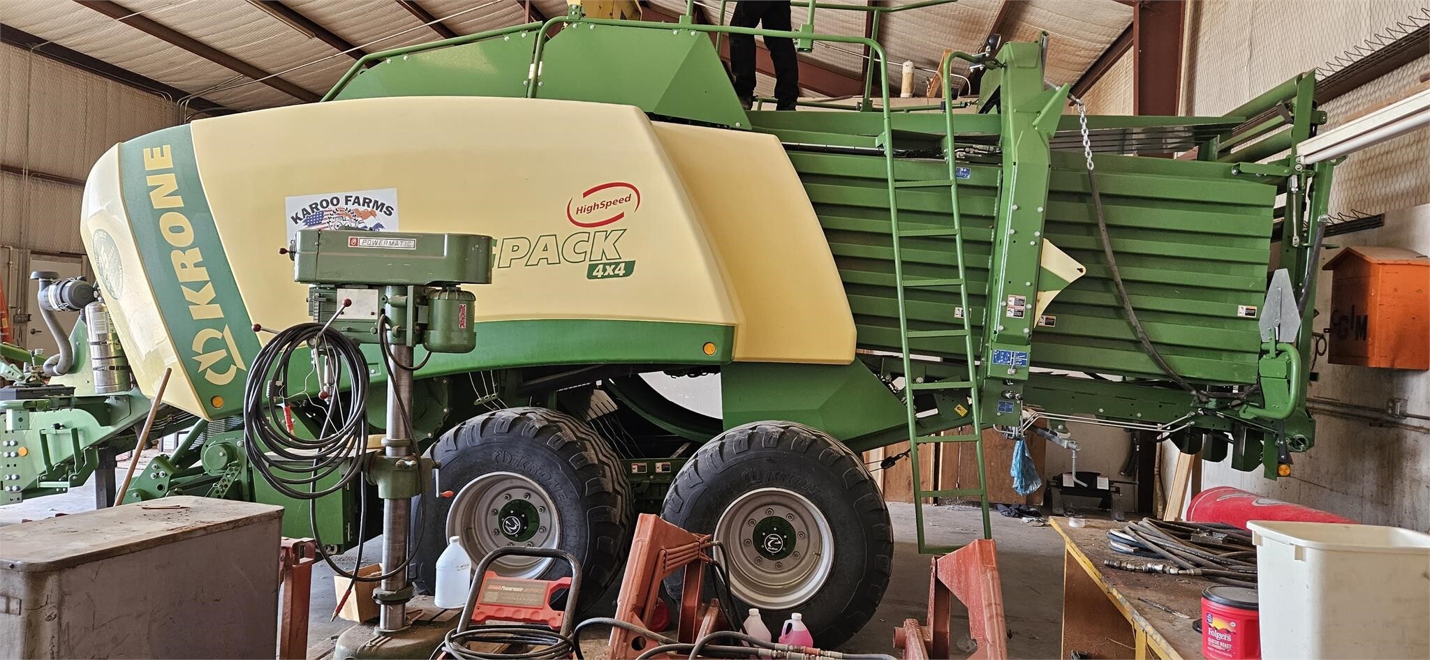  Krone BP4X4HS Big Square Baler