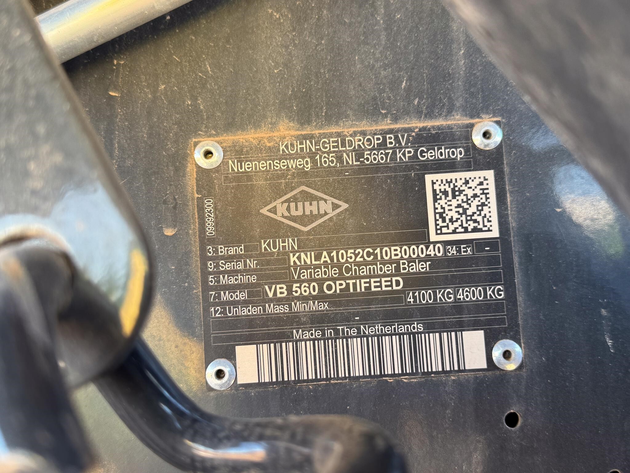 2024 Kuhn VB560 Round Baler