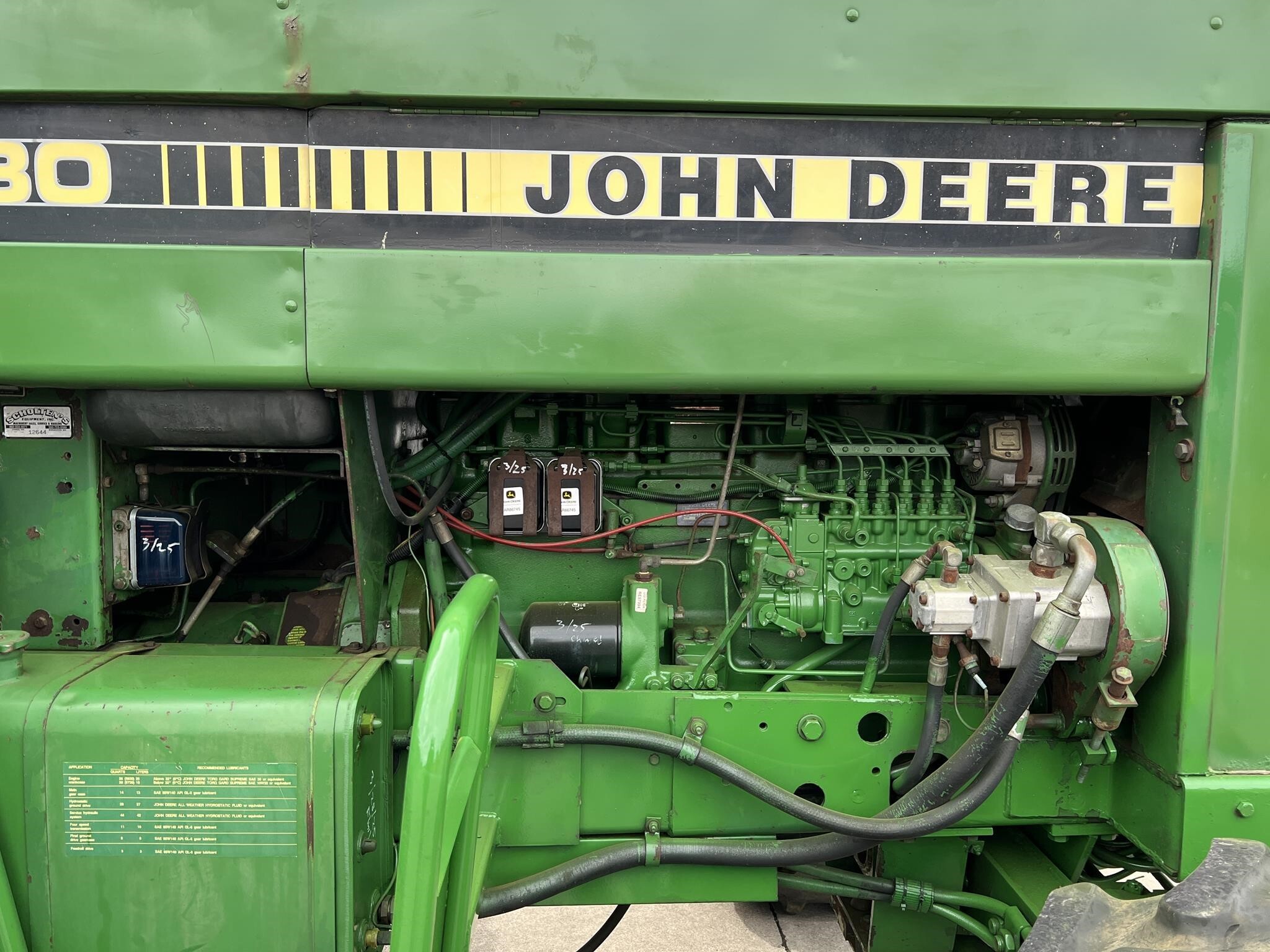1990 John Deere 5830 Self-Propelled Forage Harvester